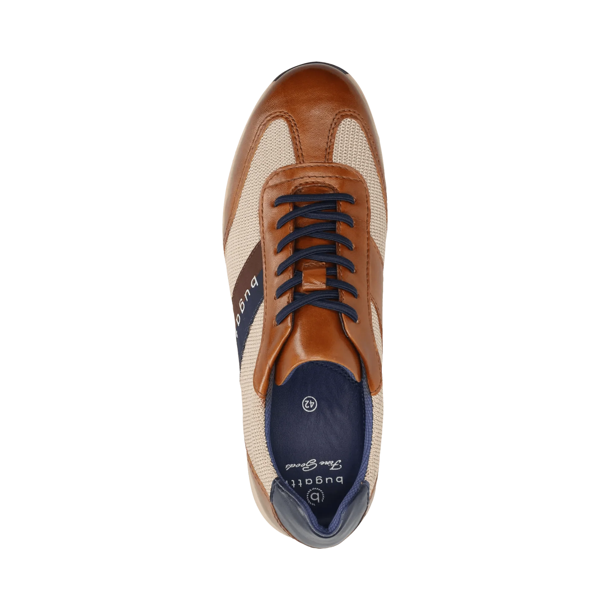 Leder Sneaker cognac - Image 6