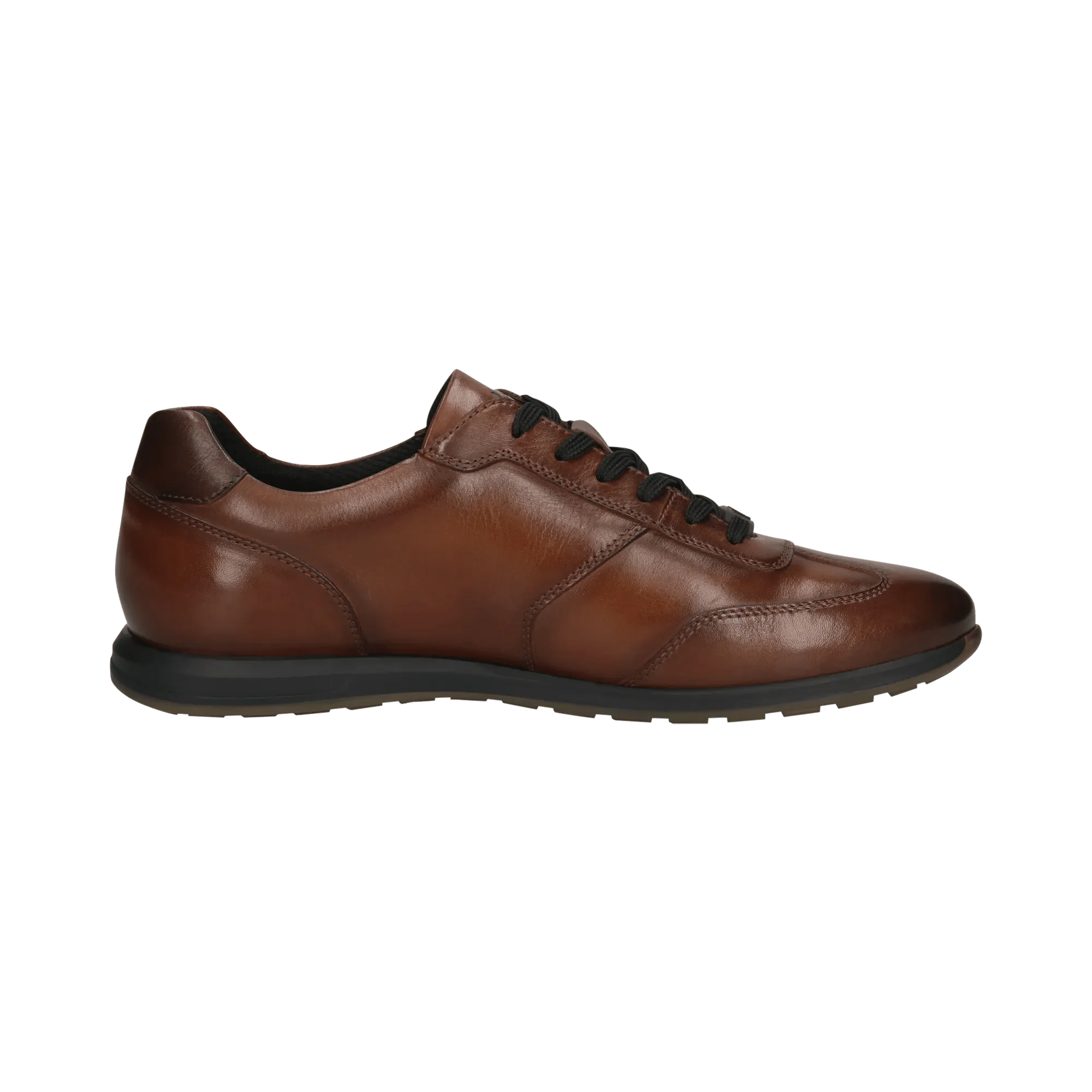Leder Sneaker cognac - Image 4