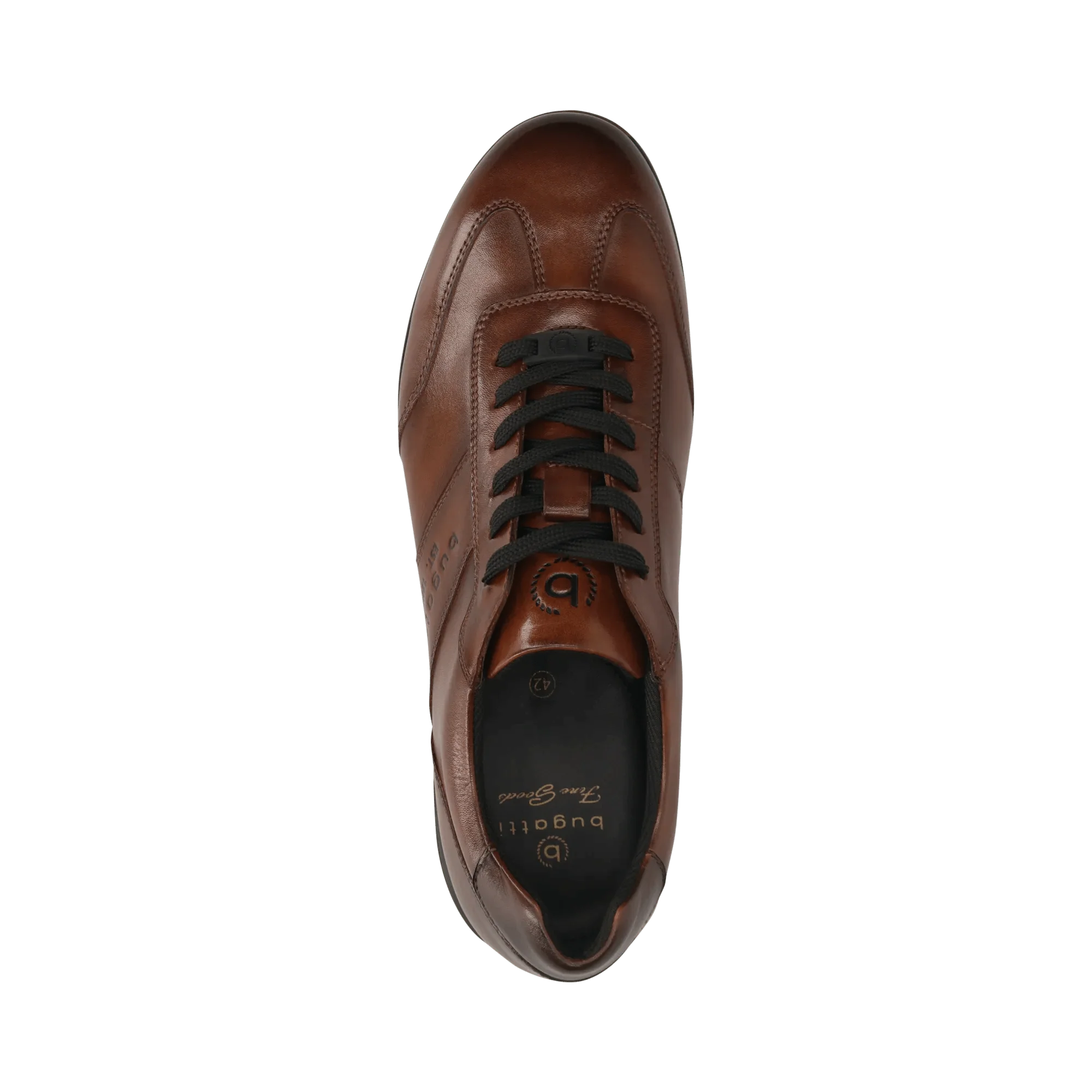 Leder Sneaker cognac - Image 6