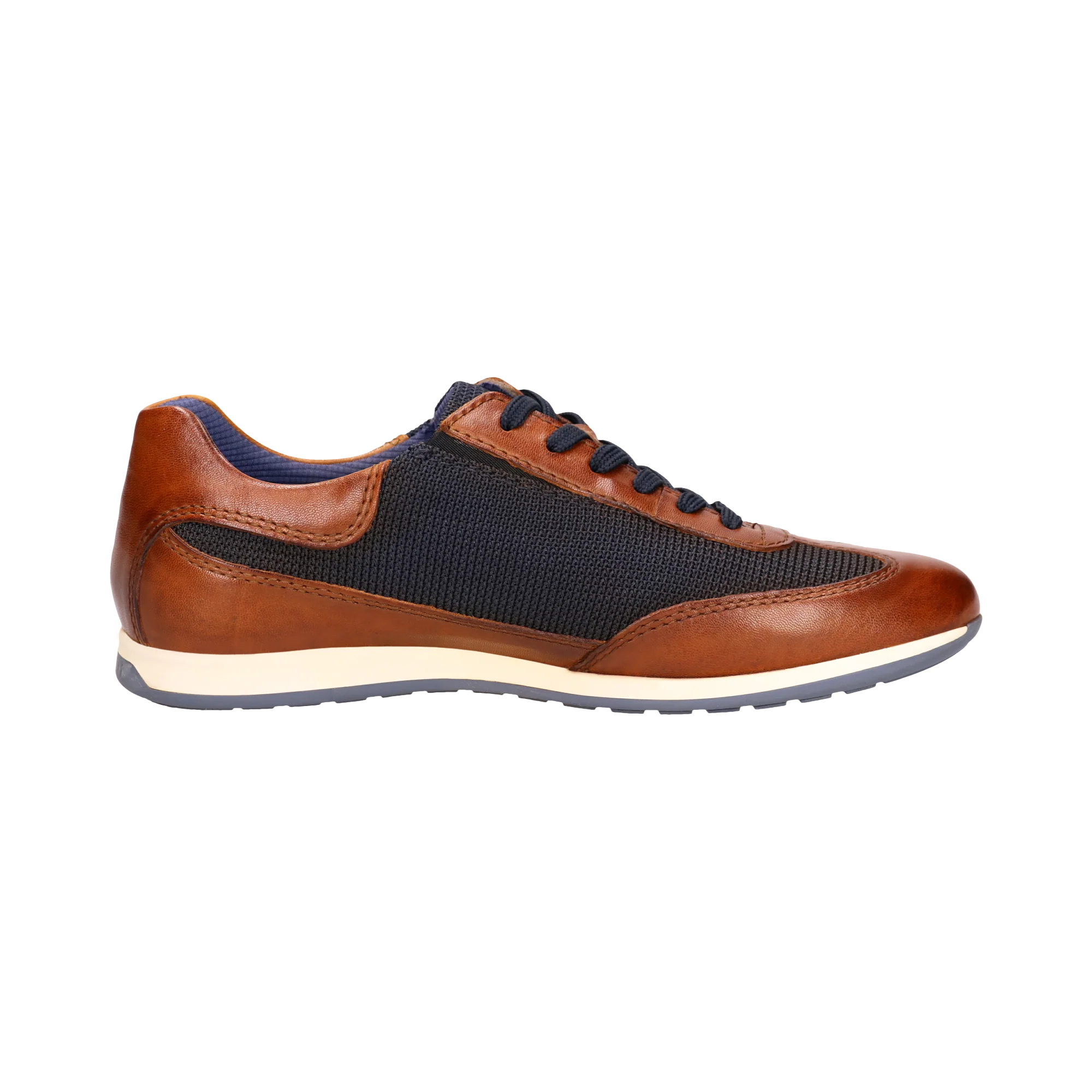 Leder Sneaker cognac - Image 4