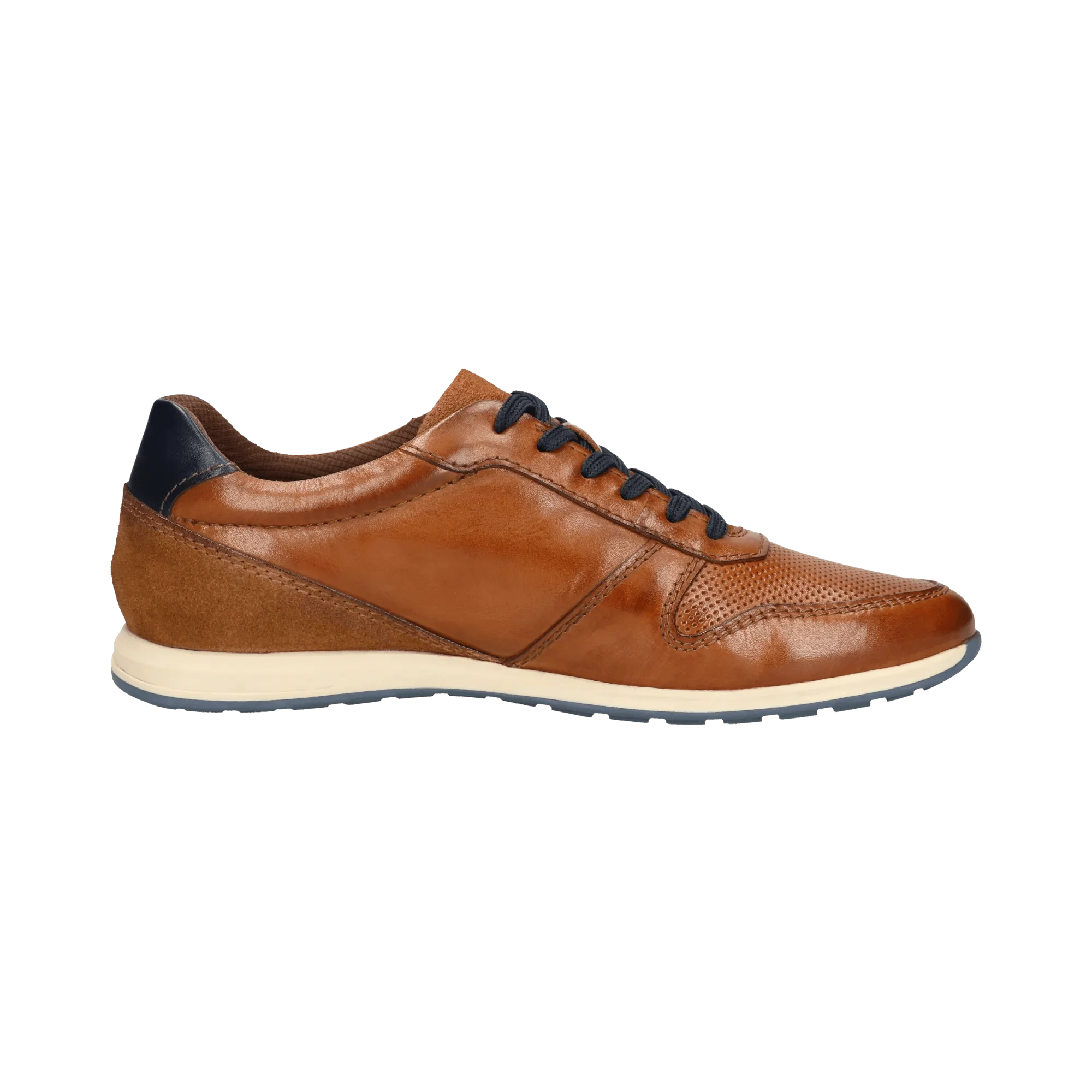 Leder Sneaker cognac - Image 4