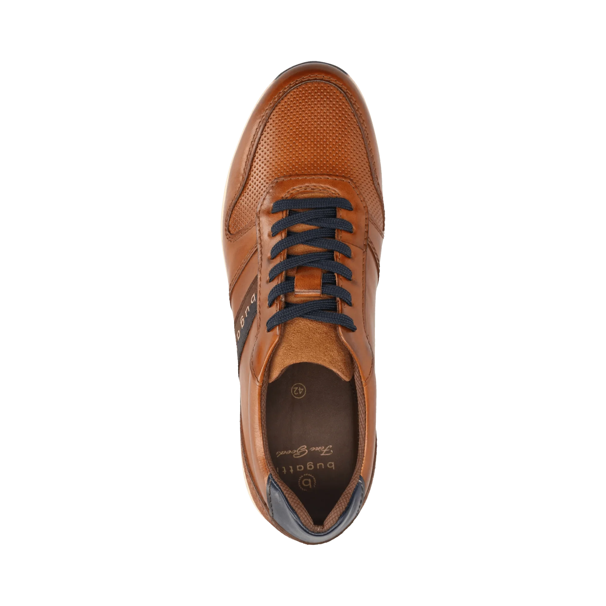 Leder Sneaker cognac - Image 6