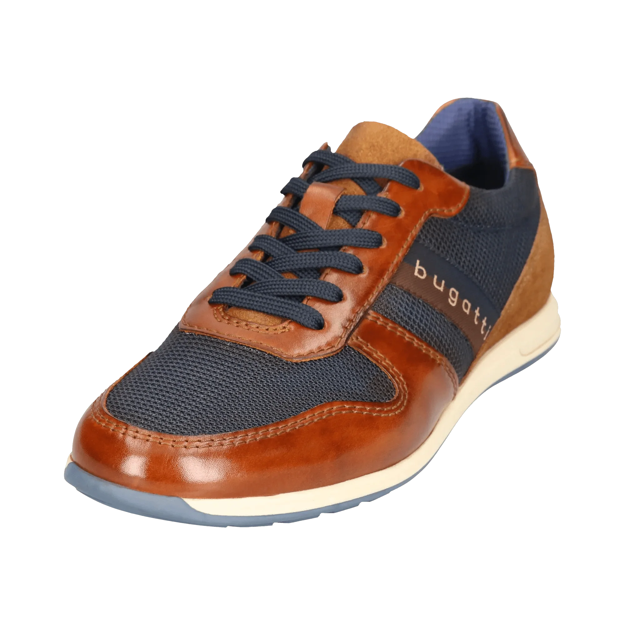 Leder Sneaker cognac - Image 2