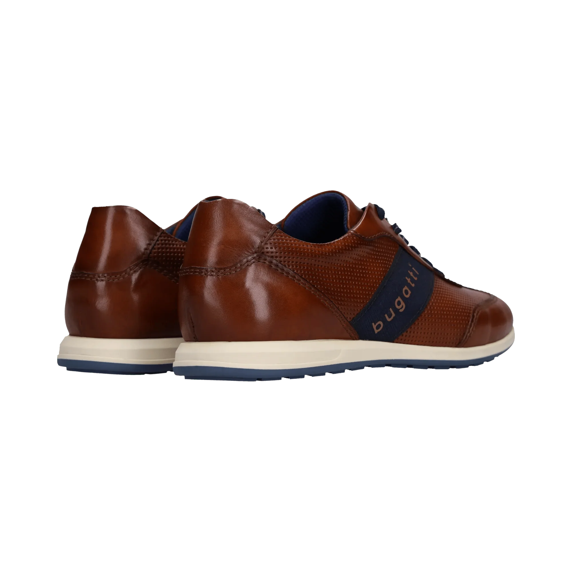 Leder Sneaker cognac - Image 3