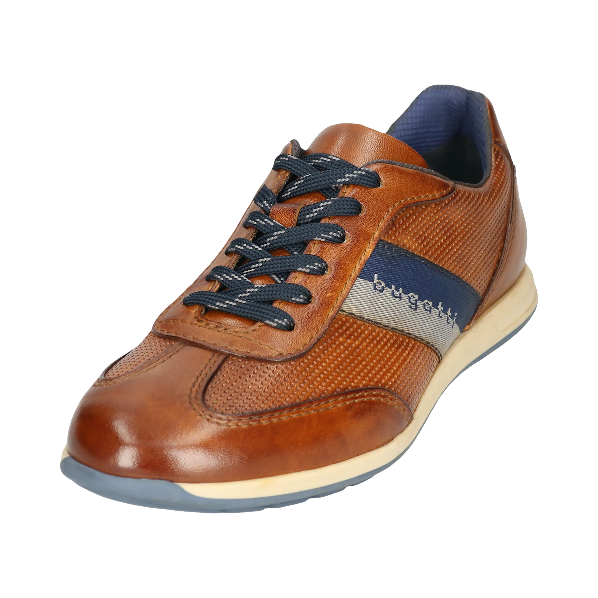 Leder Sneaker cognac - Image 2