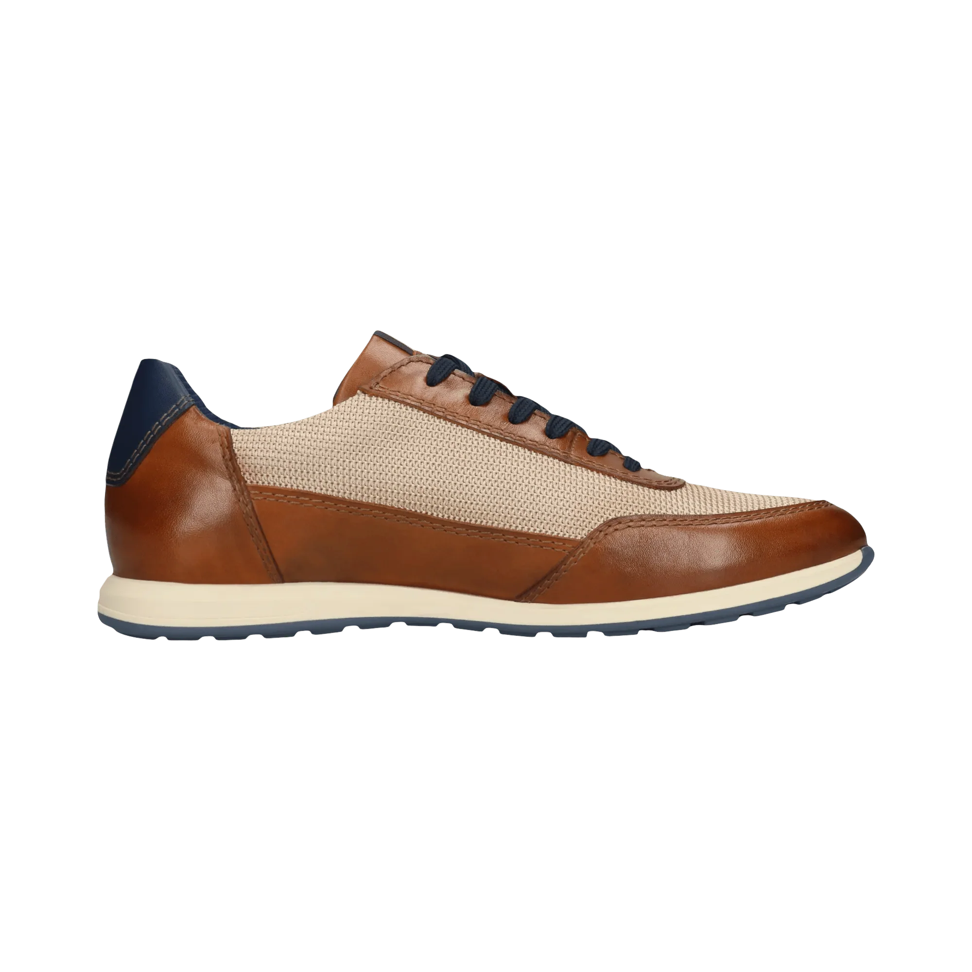 Leder Sneaker cognac - Image 4