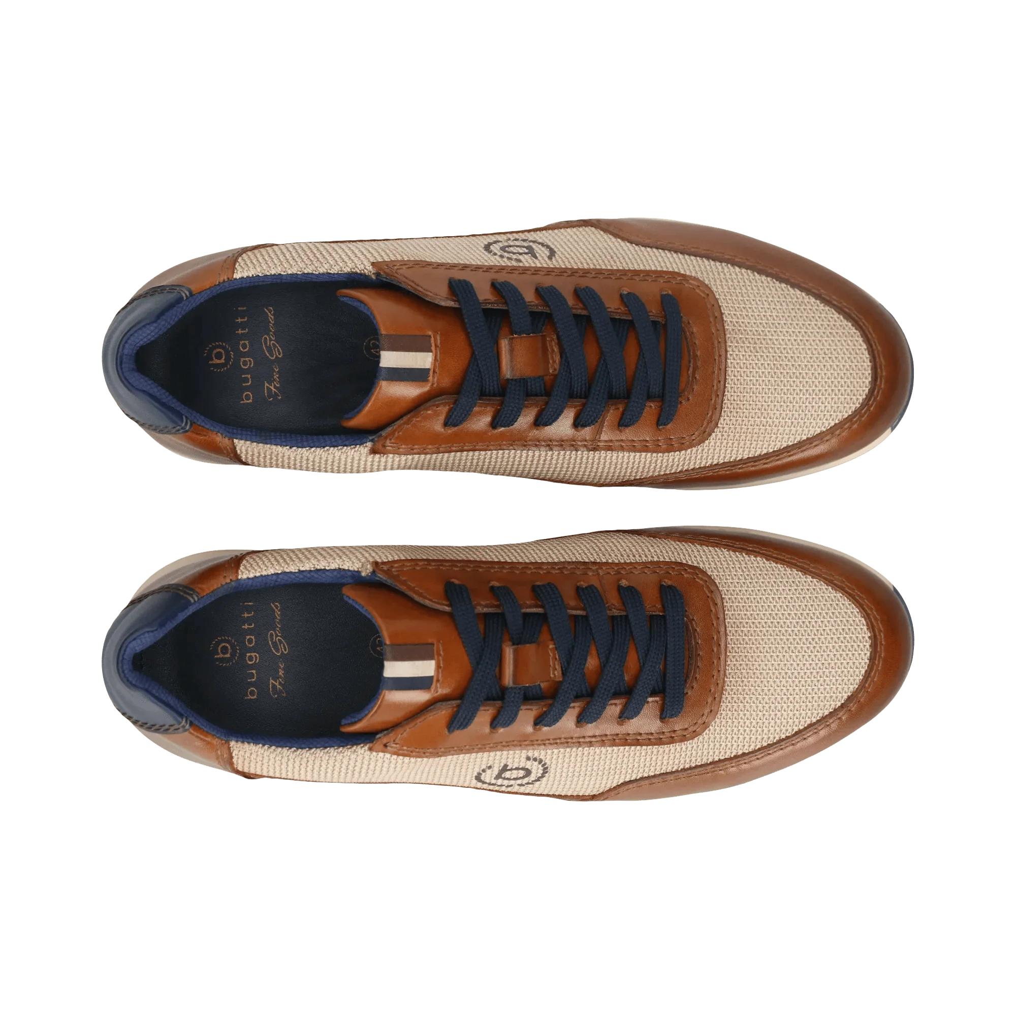 Leder Sneaker cognac - Image 6