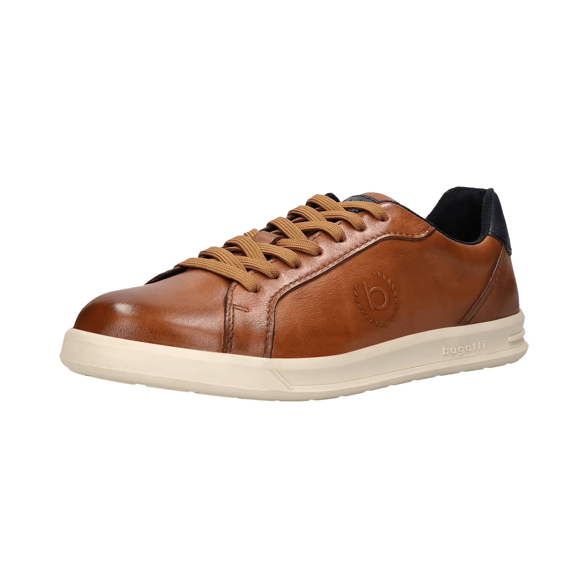 Leder Sneaker cognac - Image 2