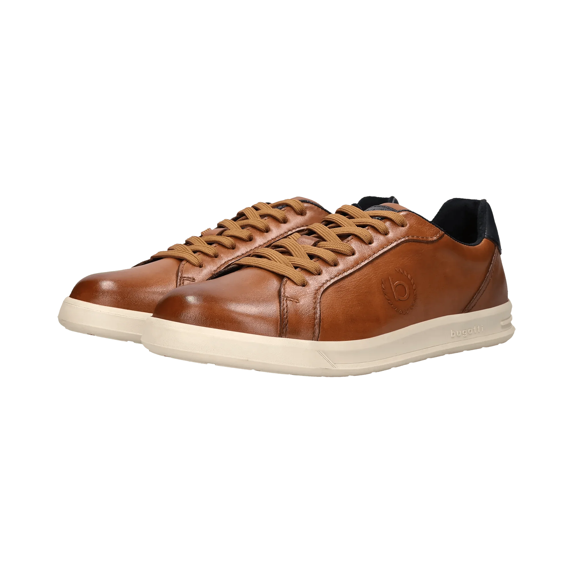 Leder Sneaker cognac - Image 5
