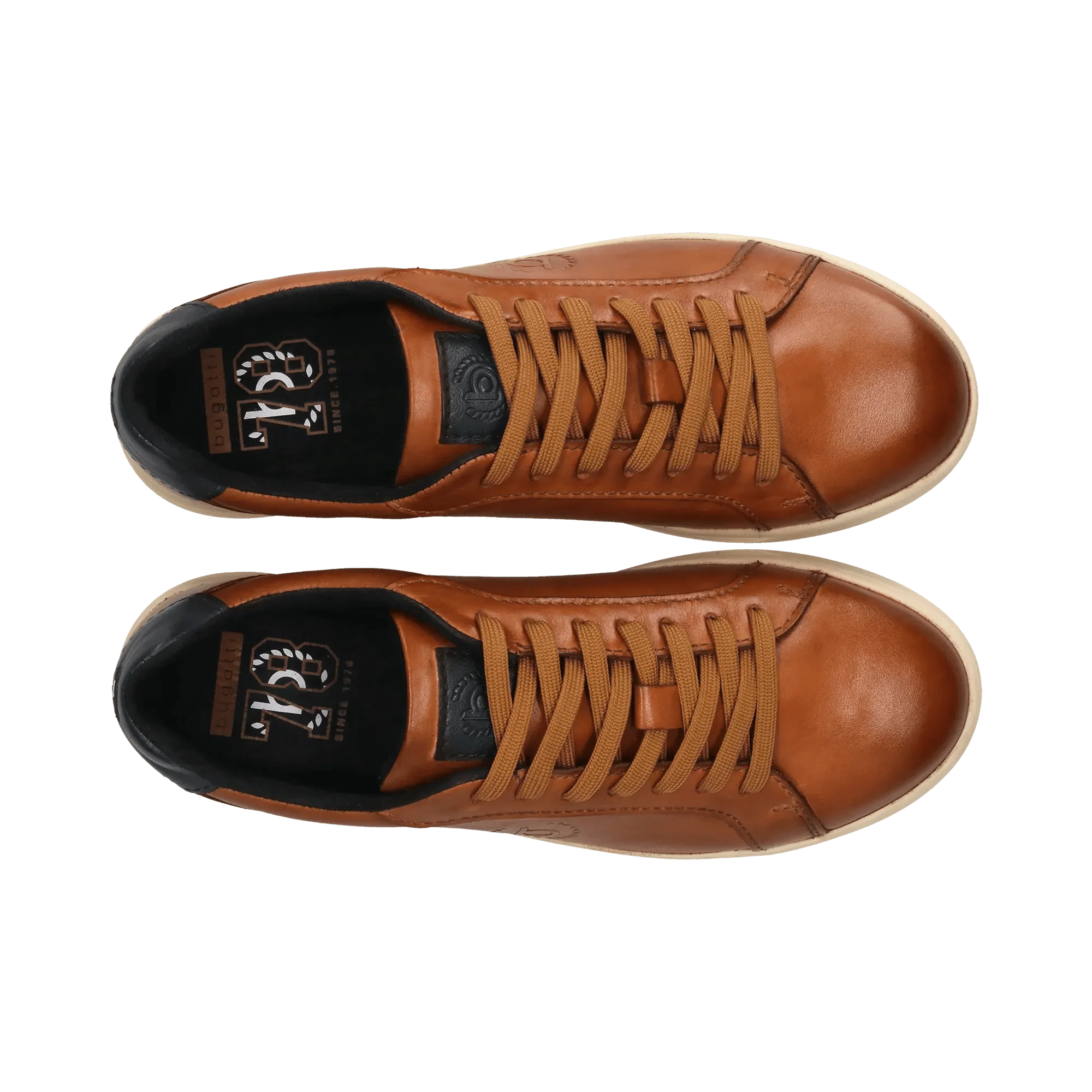 Leder Sneaker cognac - Image 6