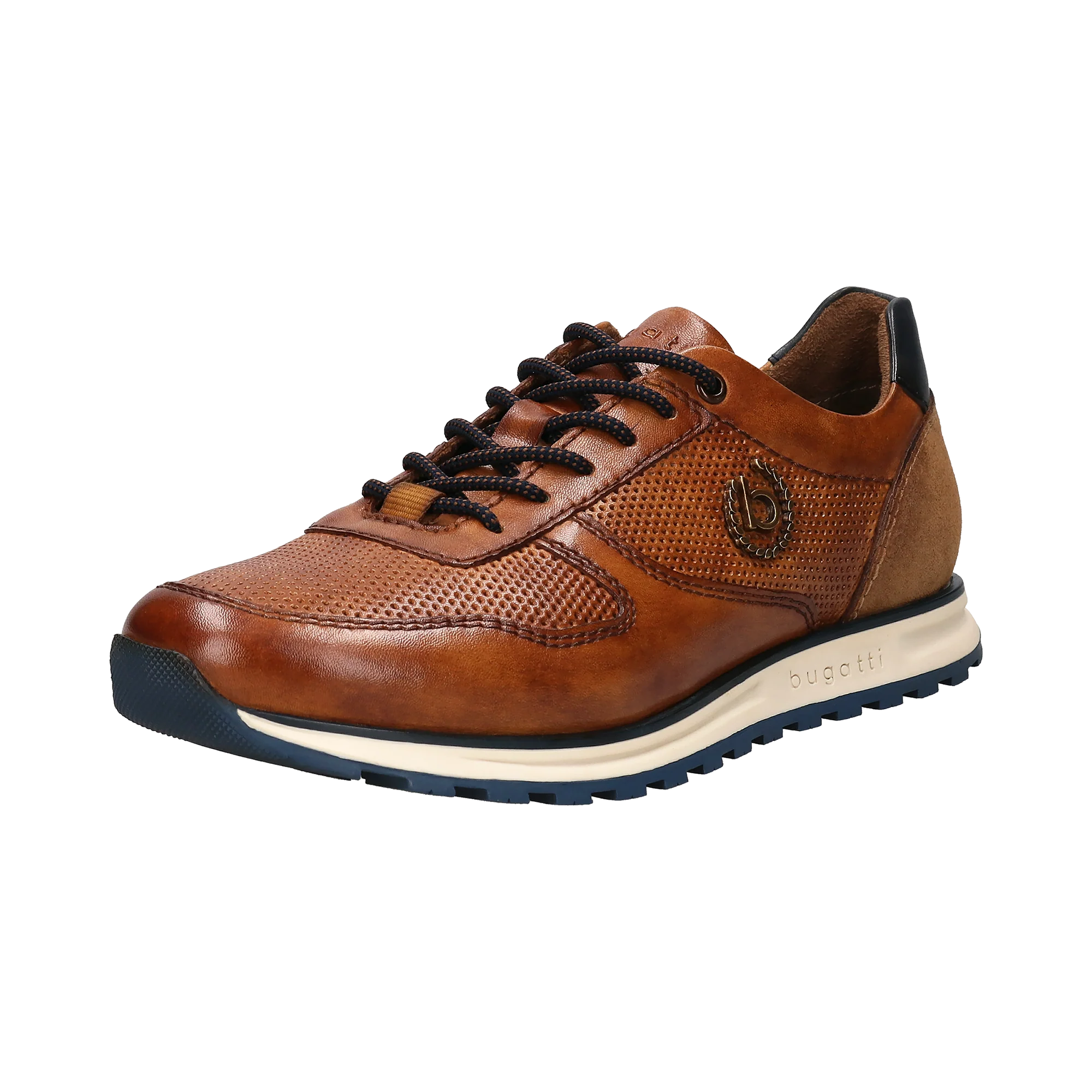 Leder Sneaker cognac - Image 2