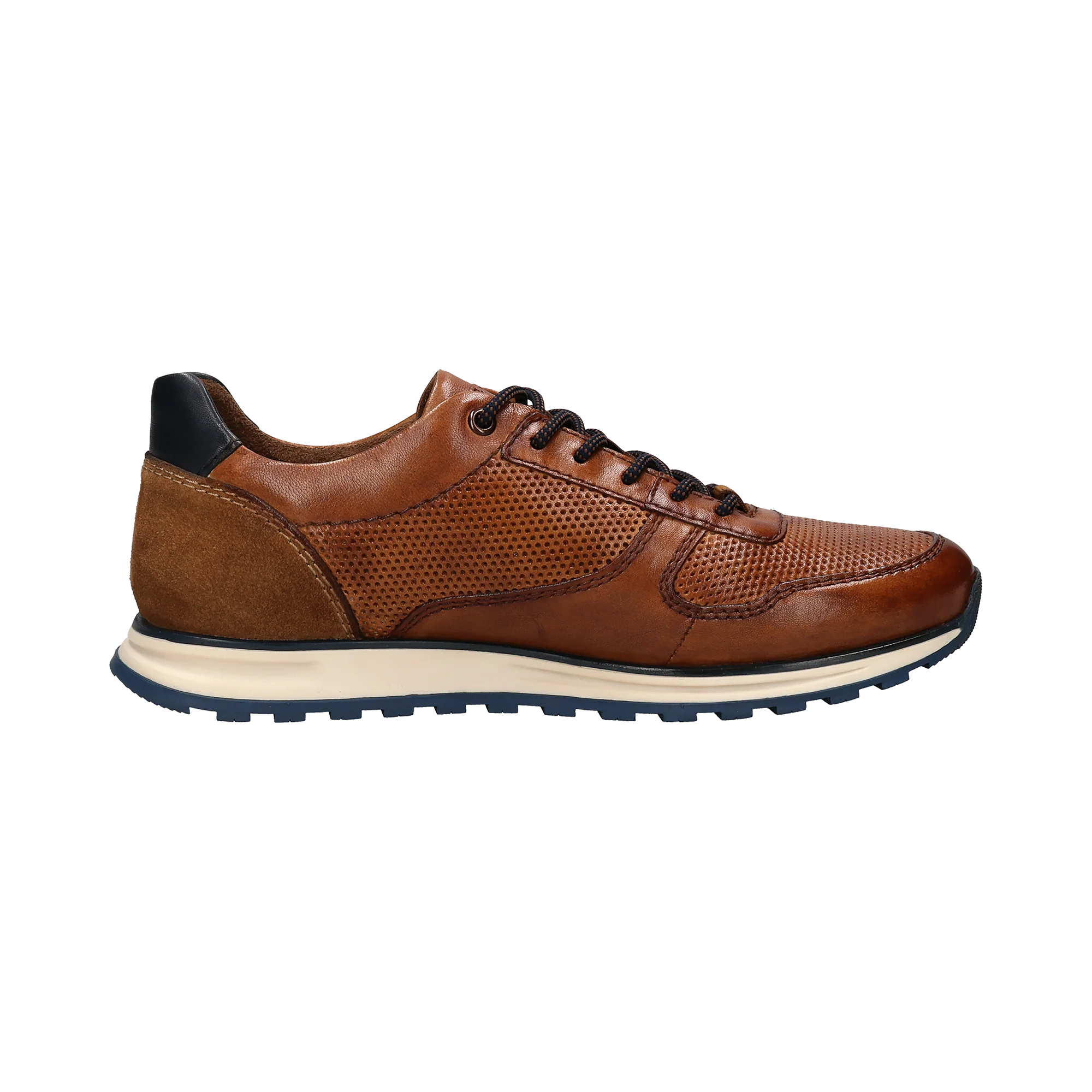 Leder Sneaker cognac - Image 4