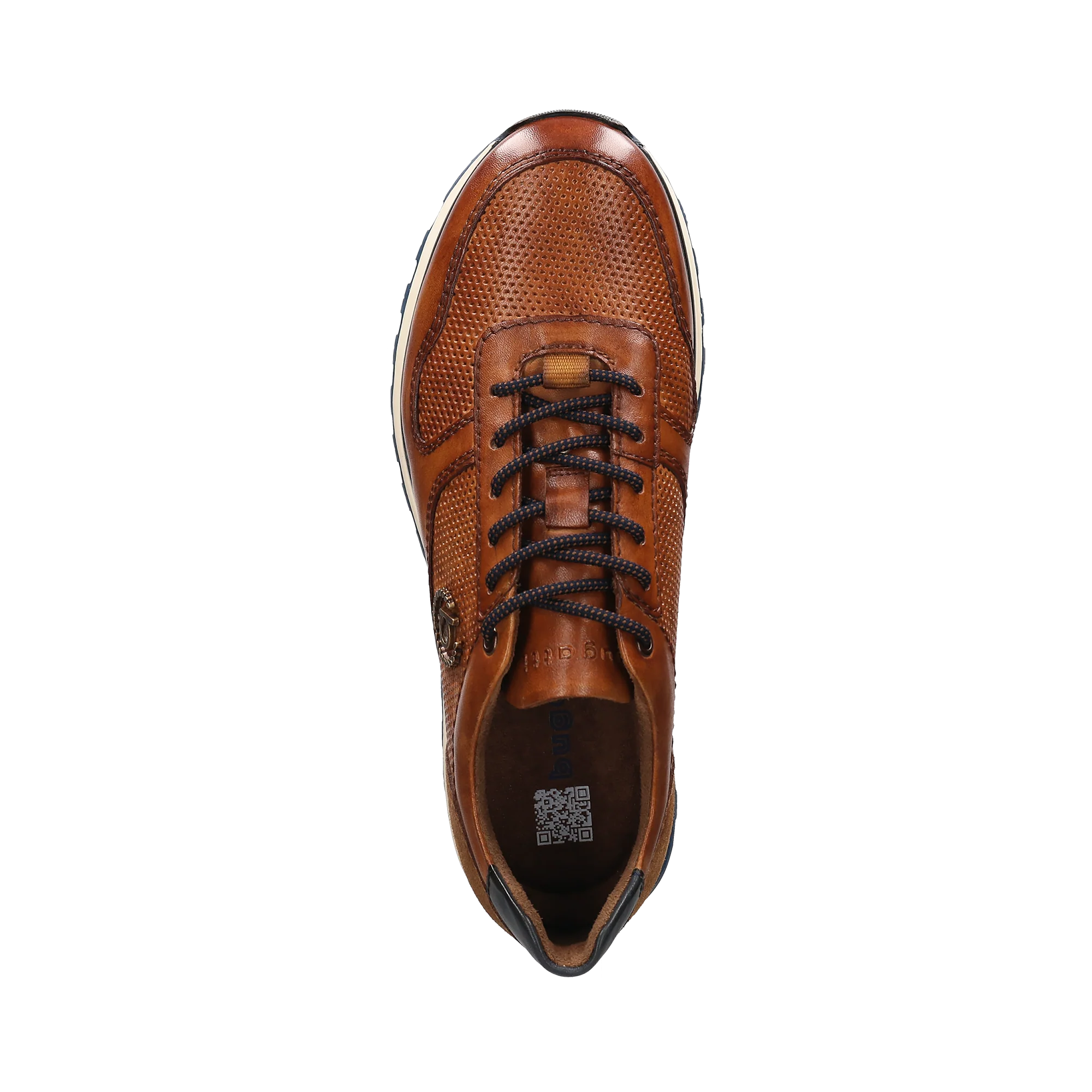 Leder Sneaker cognac - Image 6