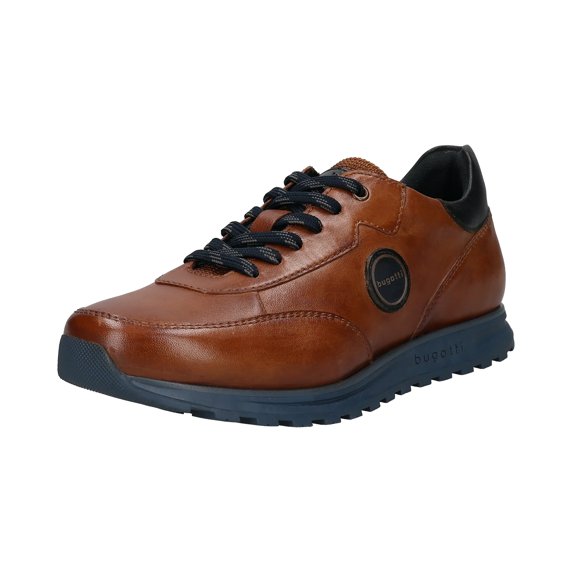 Leder Sneaker cognac - Image 2