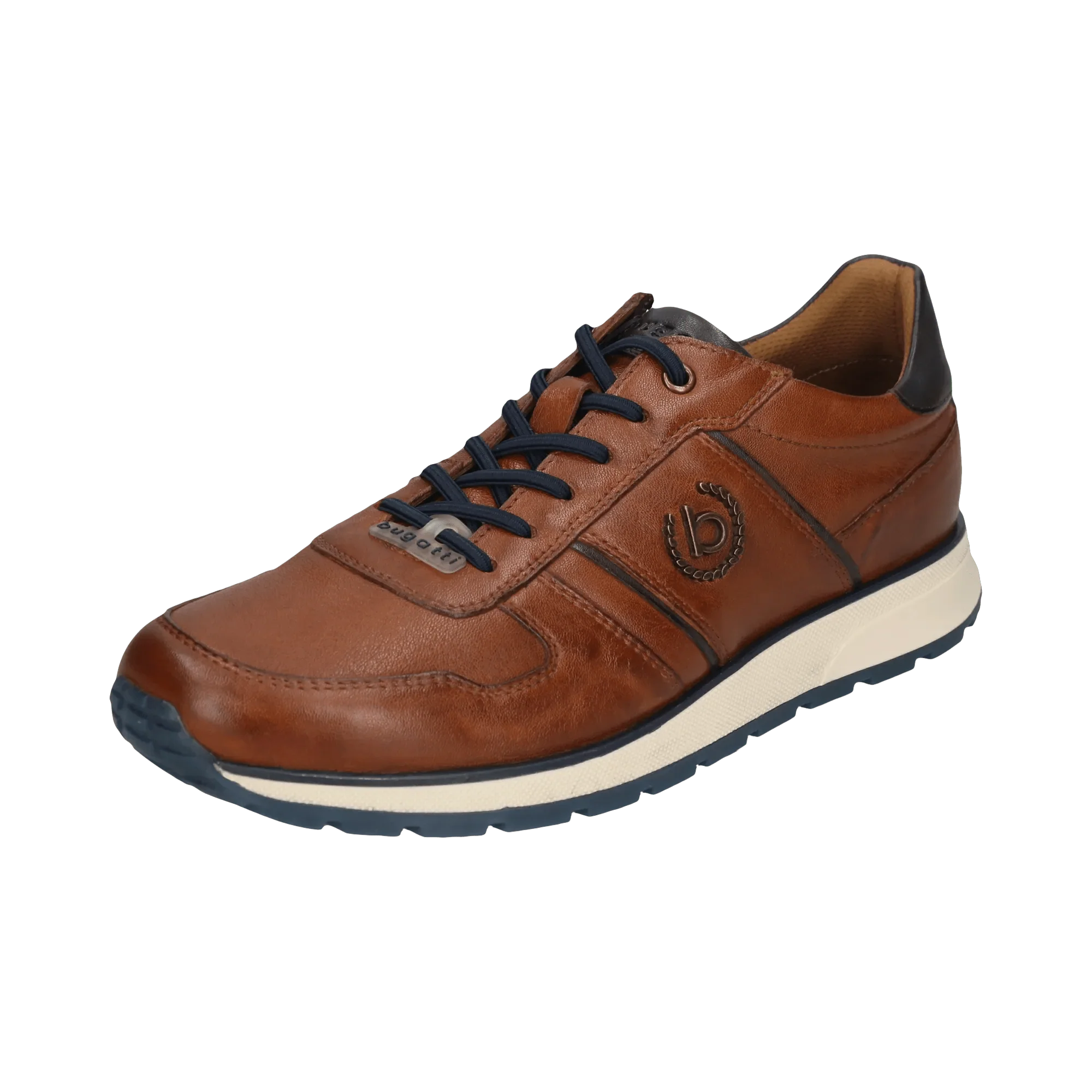 Leder Sneaker cognac - Image 2