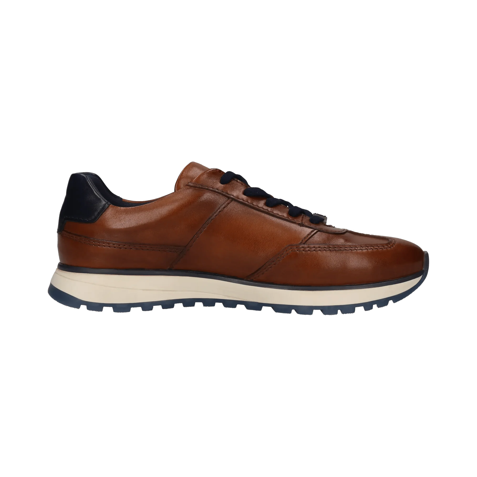 Leder Sneaker cognac - Image 4