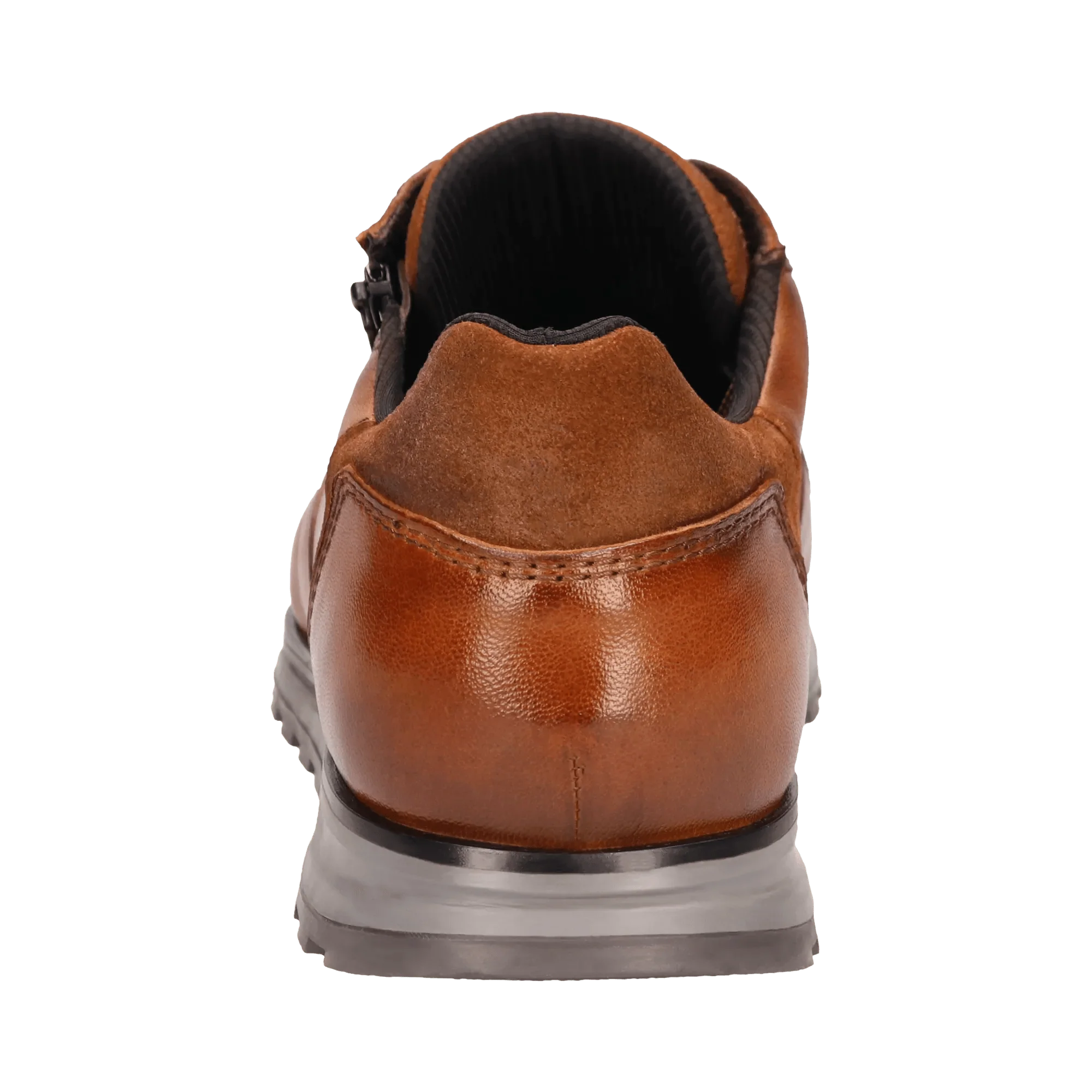 Leder Sneaker cognac - Image 3