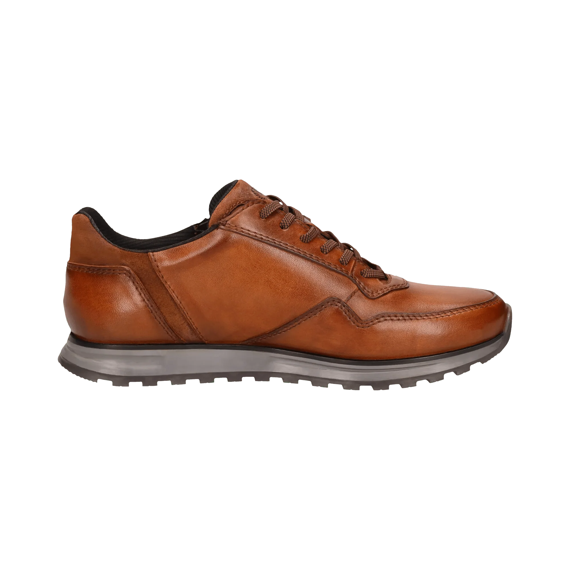 Leder Sneaker cognac - Image 4
