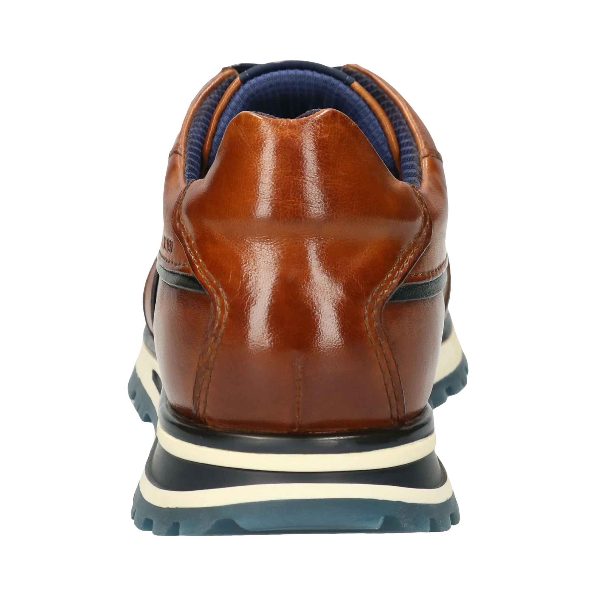 Leder Sneaker cognac - Image 3