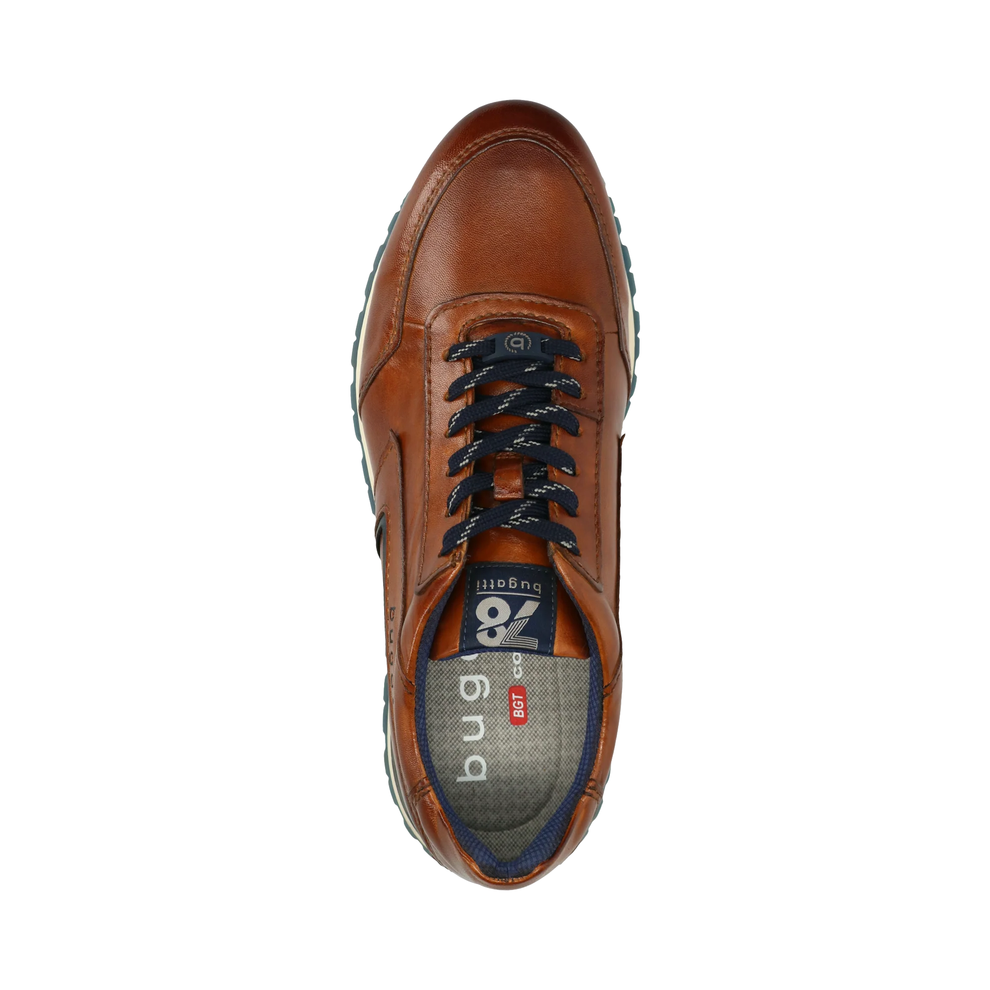 Leder Sneaker cognac - Image 6