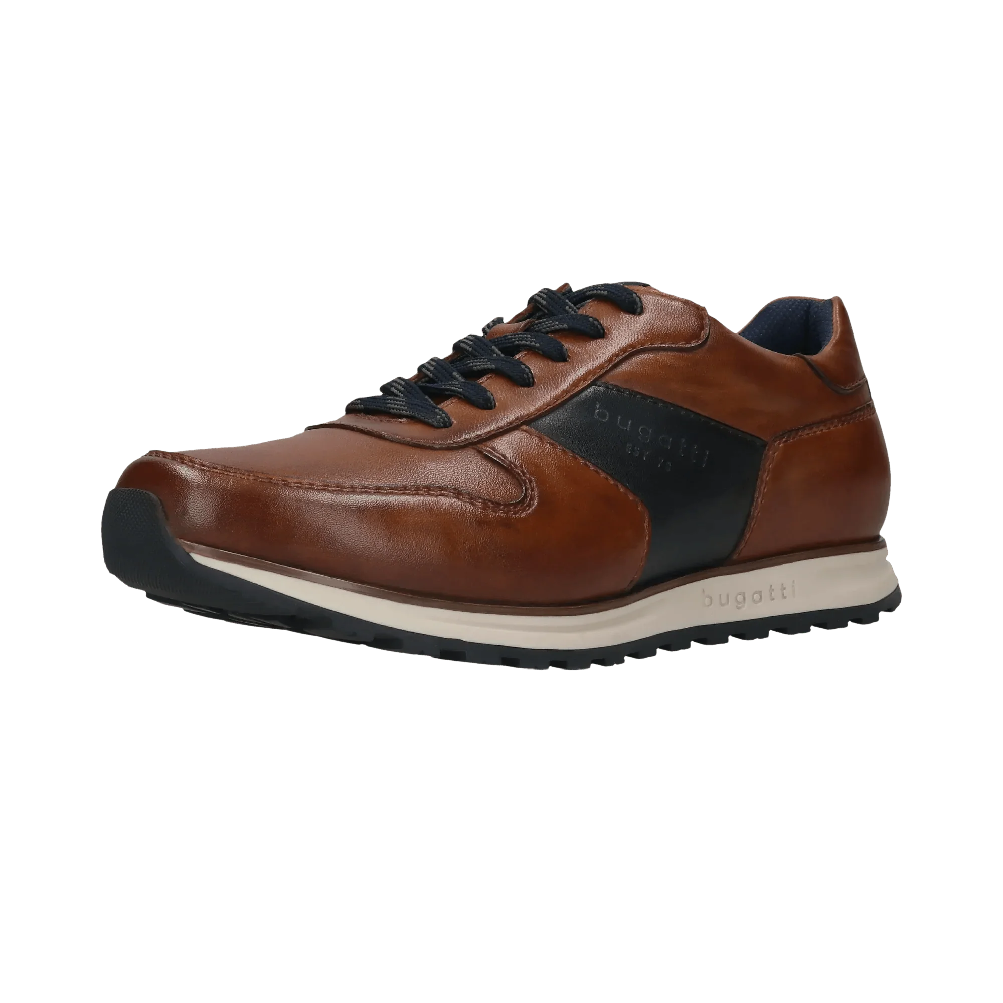 Leder Sneaker cognac - Image 2
