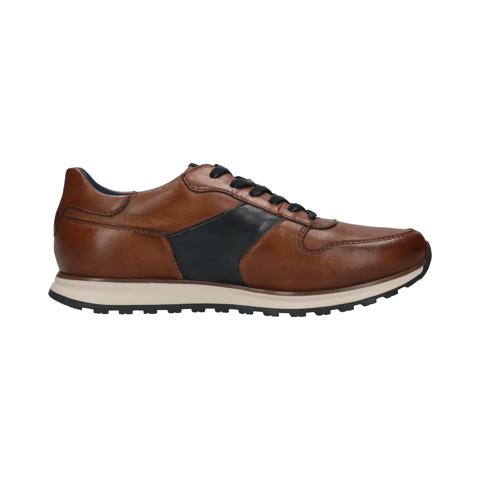 Leder Sneaker cognac - Image 4