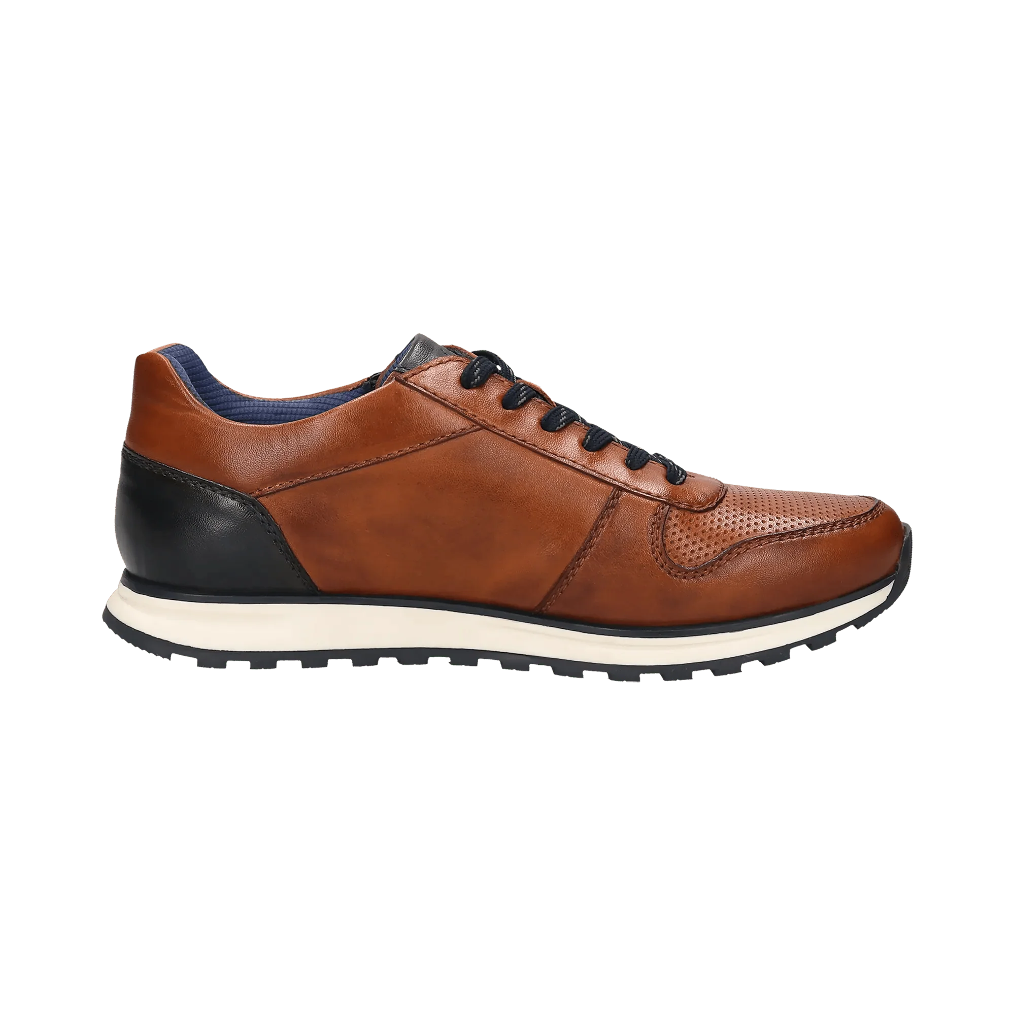 Leder Sneaker cognac - Image 4