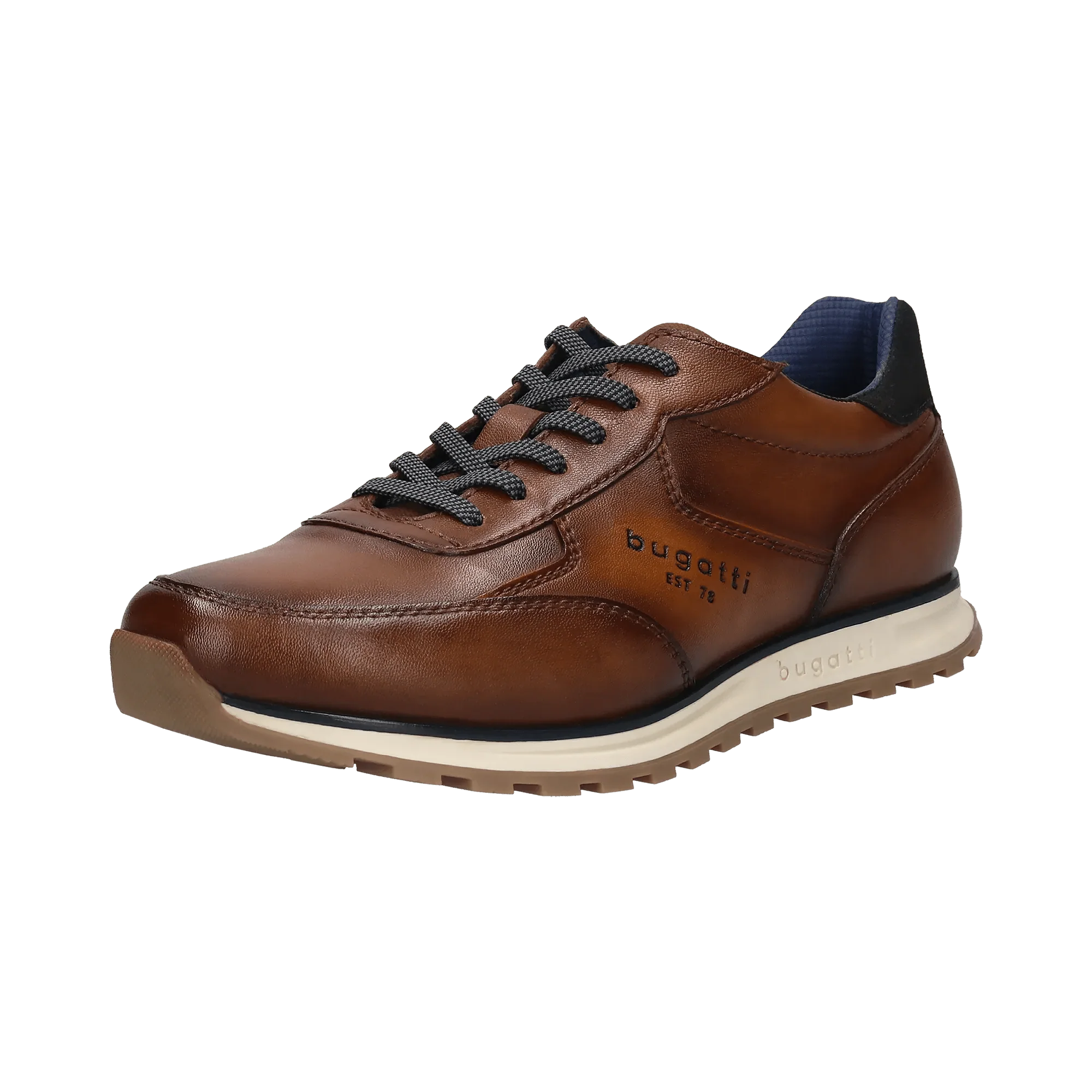 Leder Sneaker cognac - Image 2