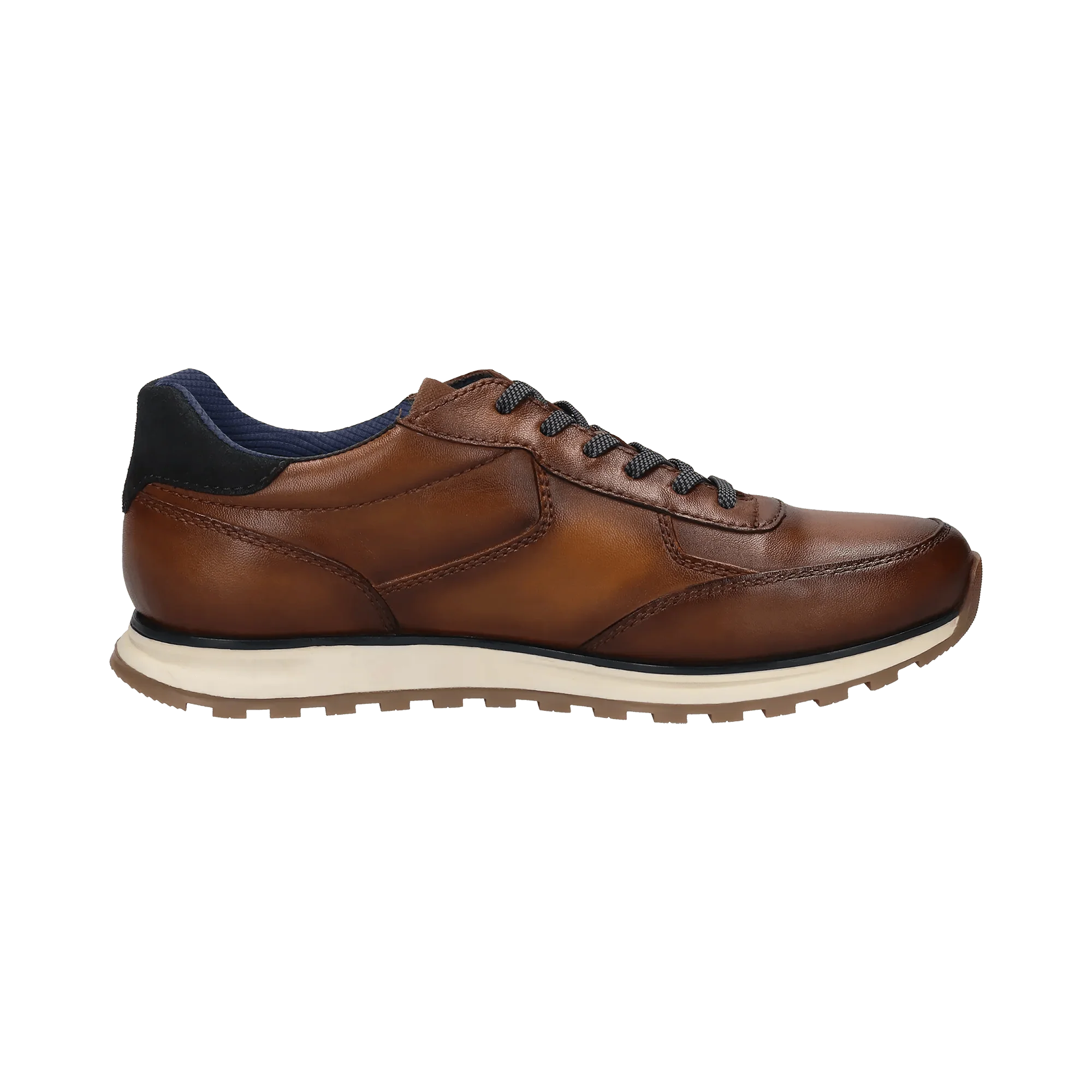 Leder Sneaker cognac - Image 4