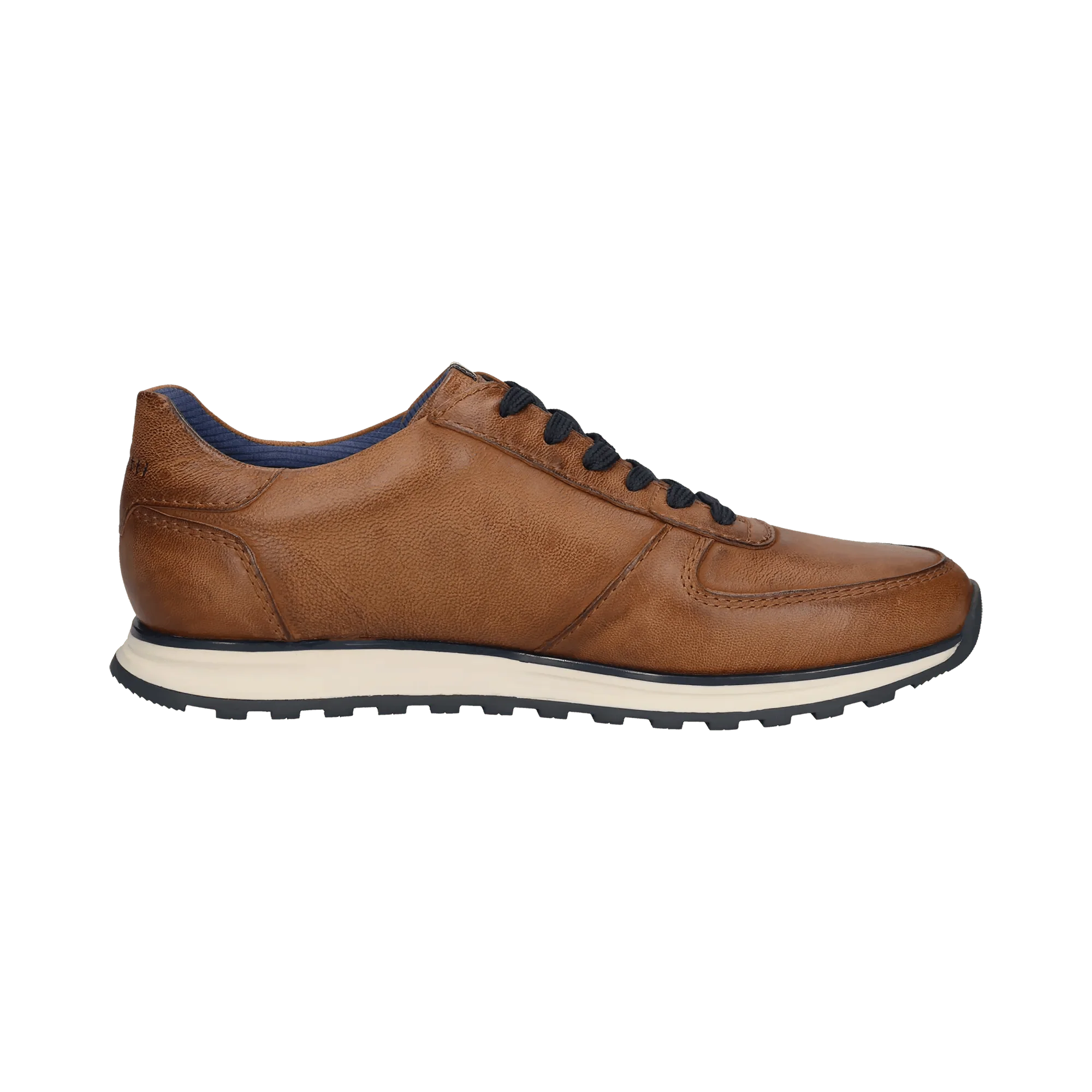 Leder Sneaker cognac - Image 4