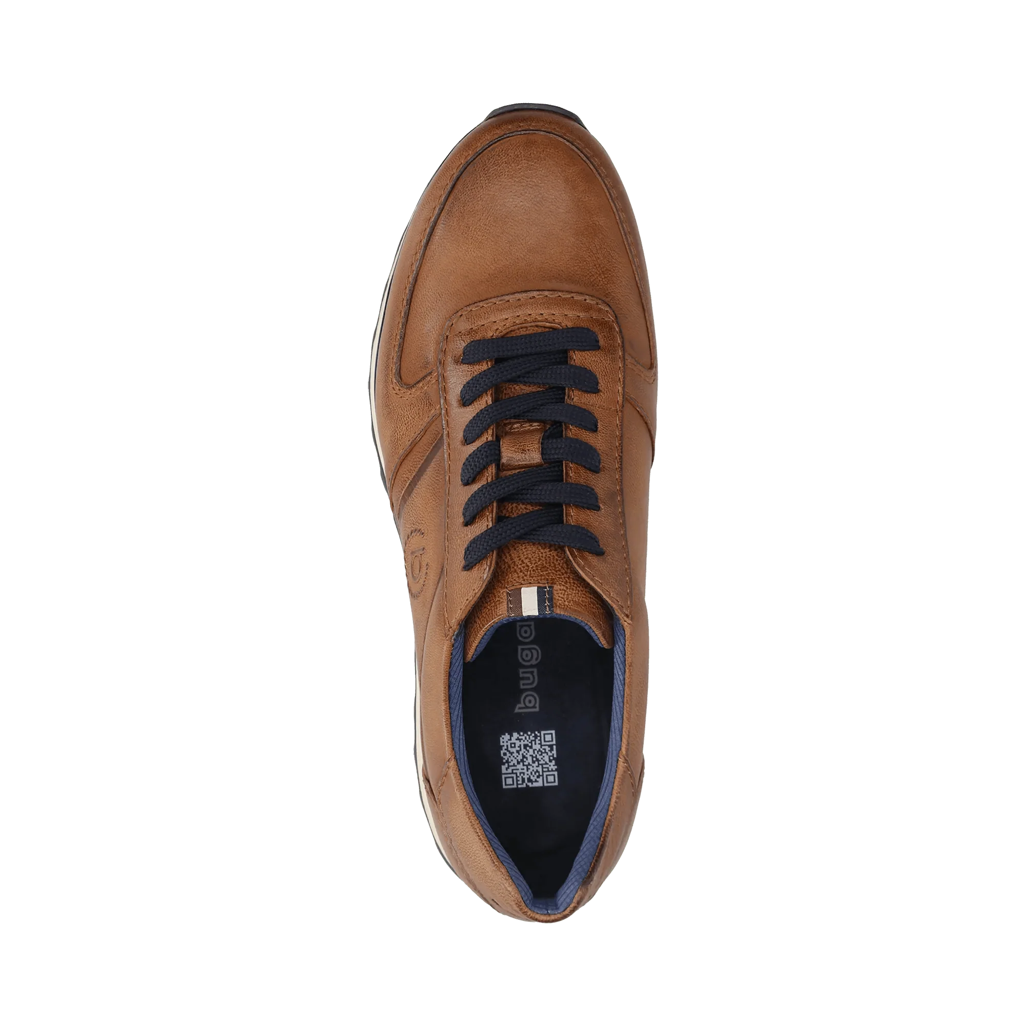 Leder Sneaker cognac - Image 6