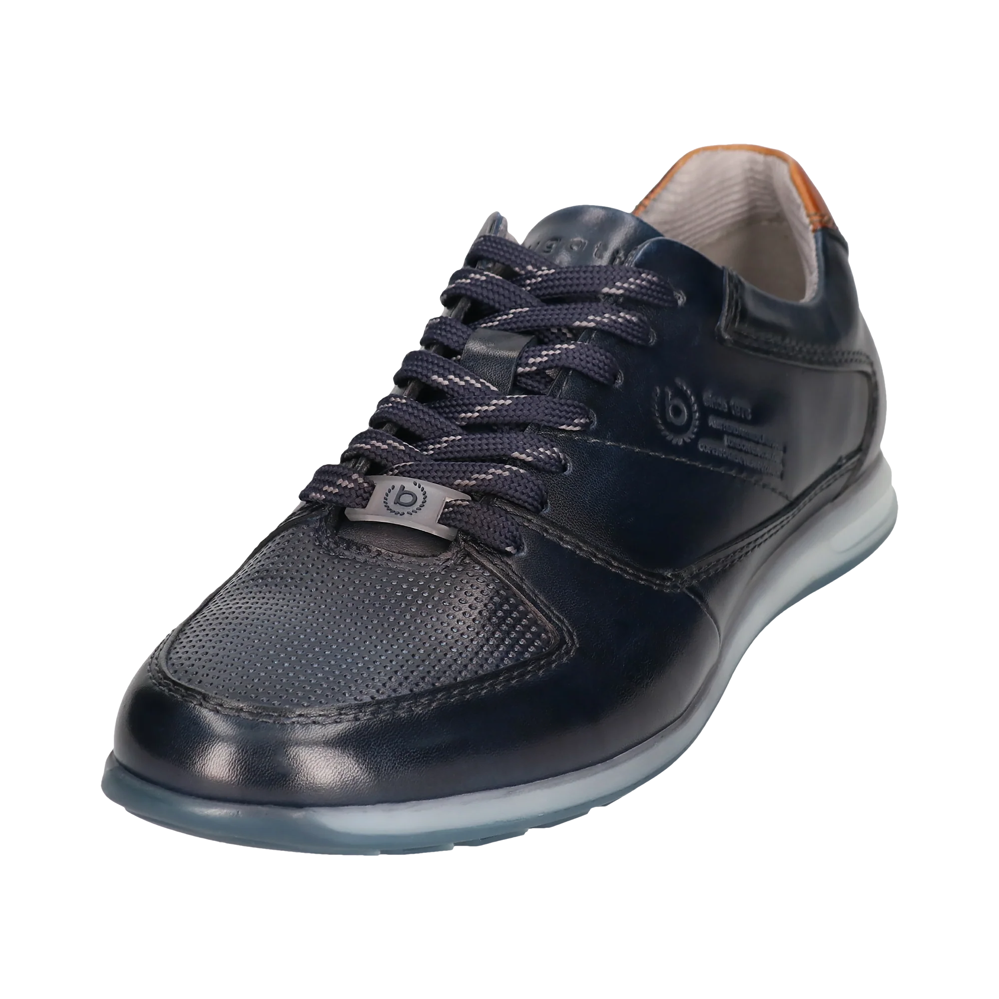 Leder Sneaker dunkelblau - Image 2