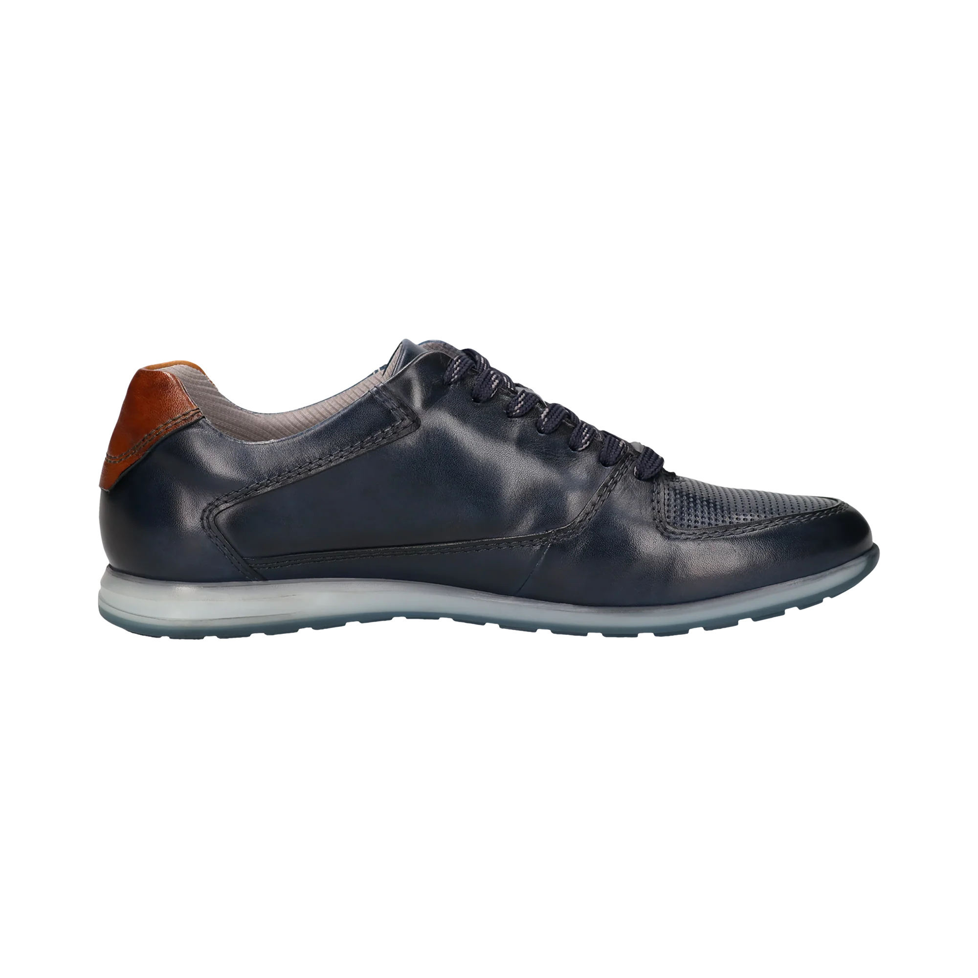 Leder Sneaker dunkelblau - Image 4