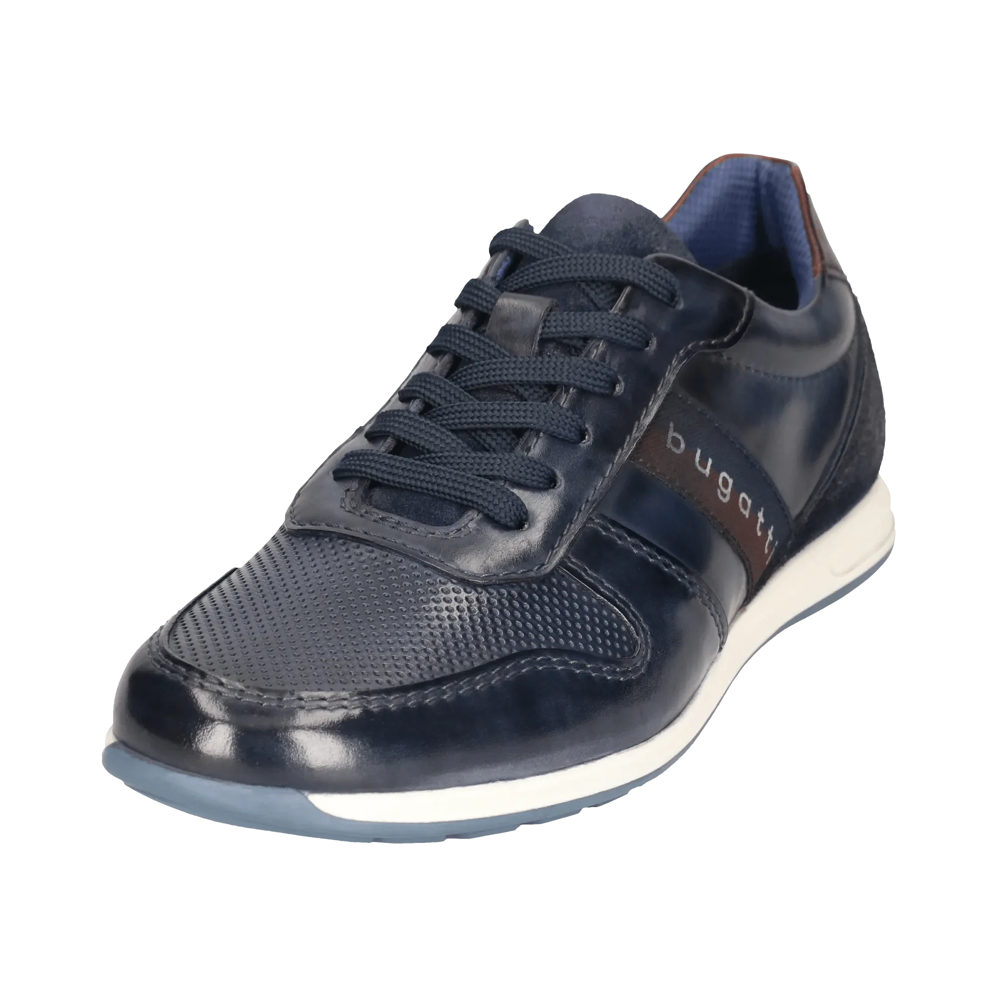 Leder Sneaker dunkelblau - Image 2