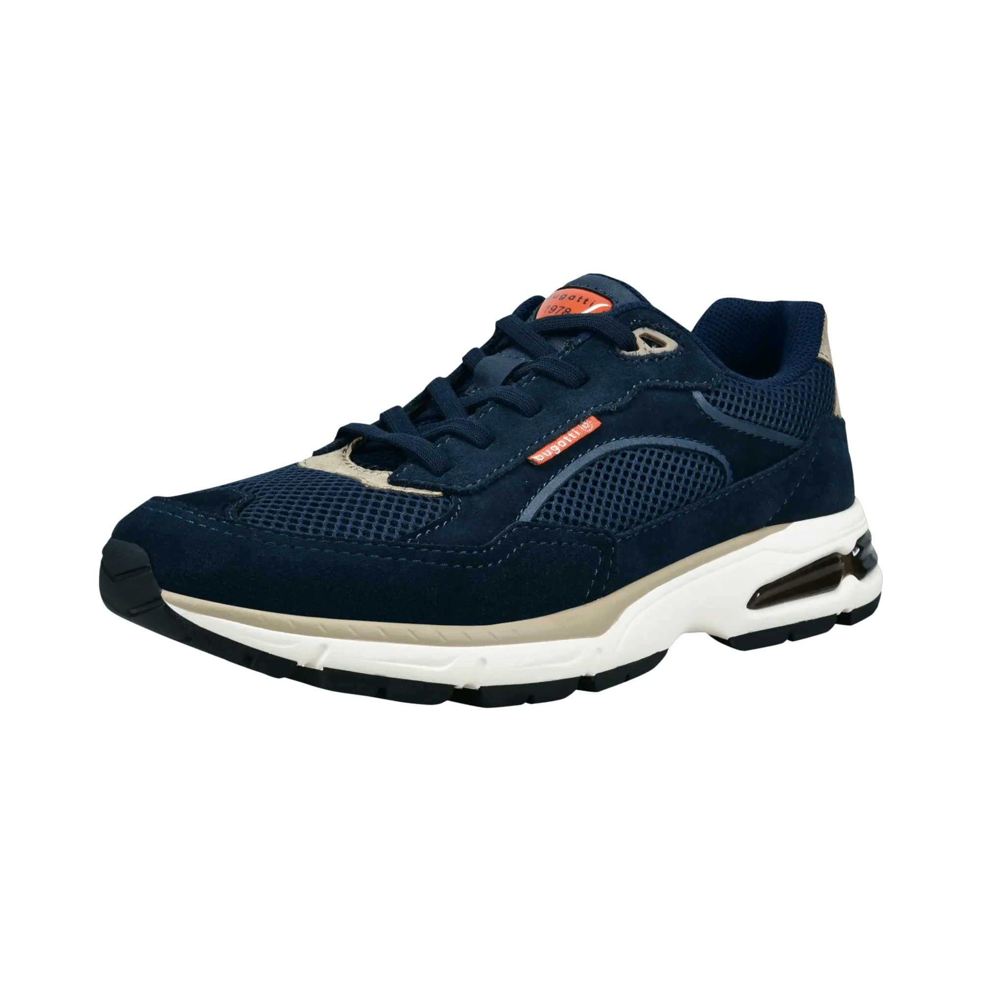 Leder Sneaker dunkelblau - Image 2