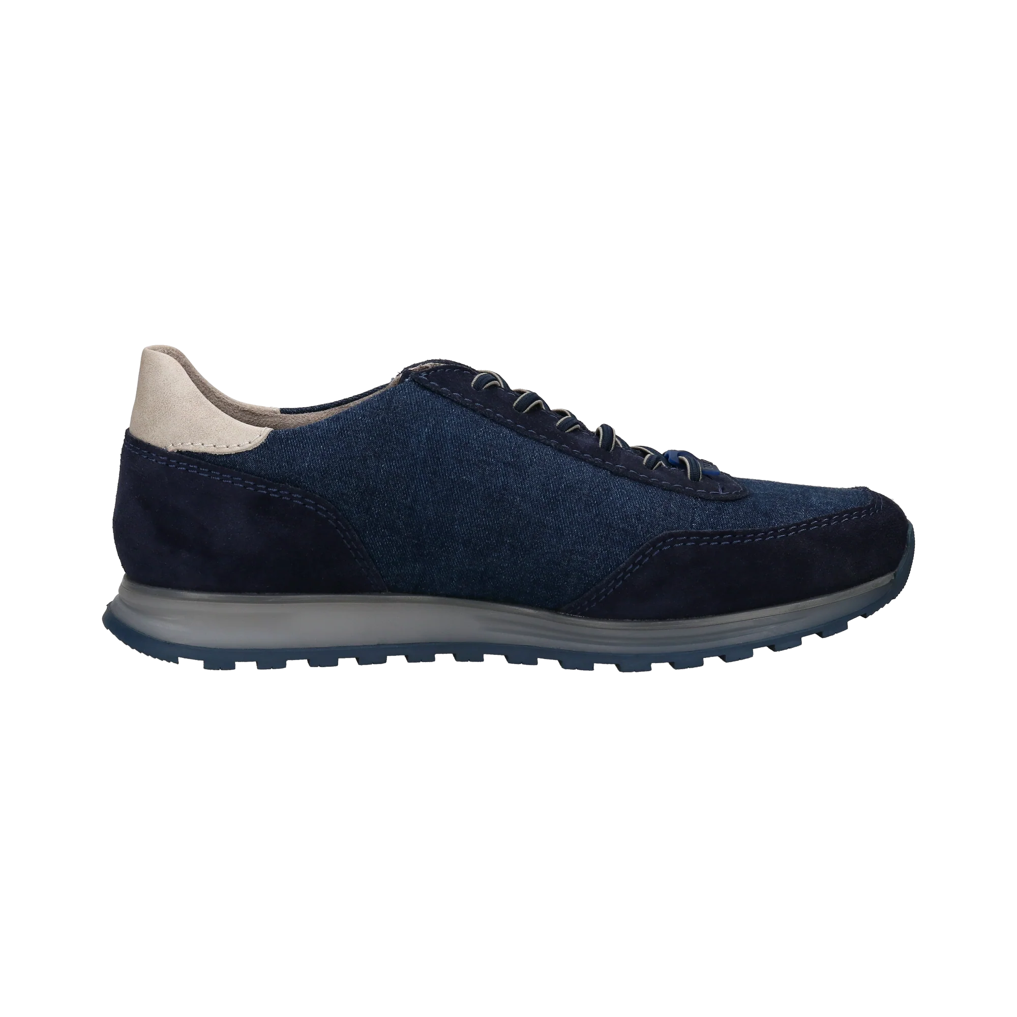 Leder Sneaker dunkelblau - Image 4