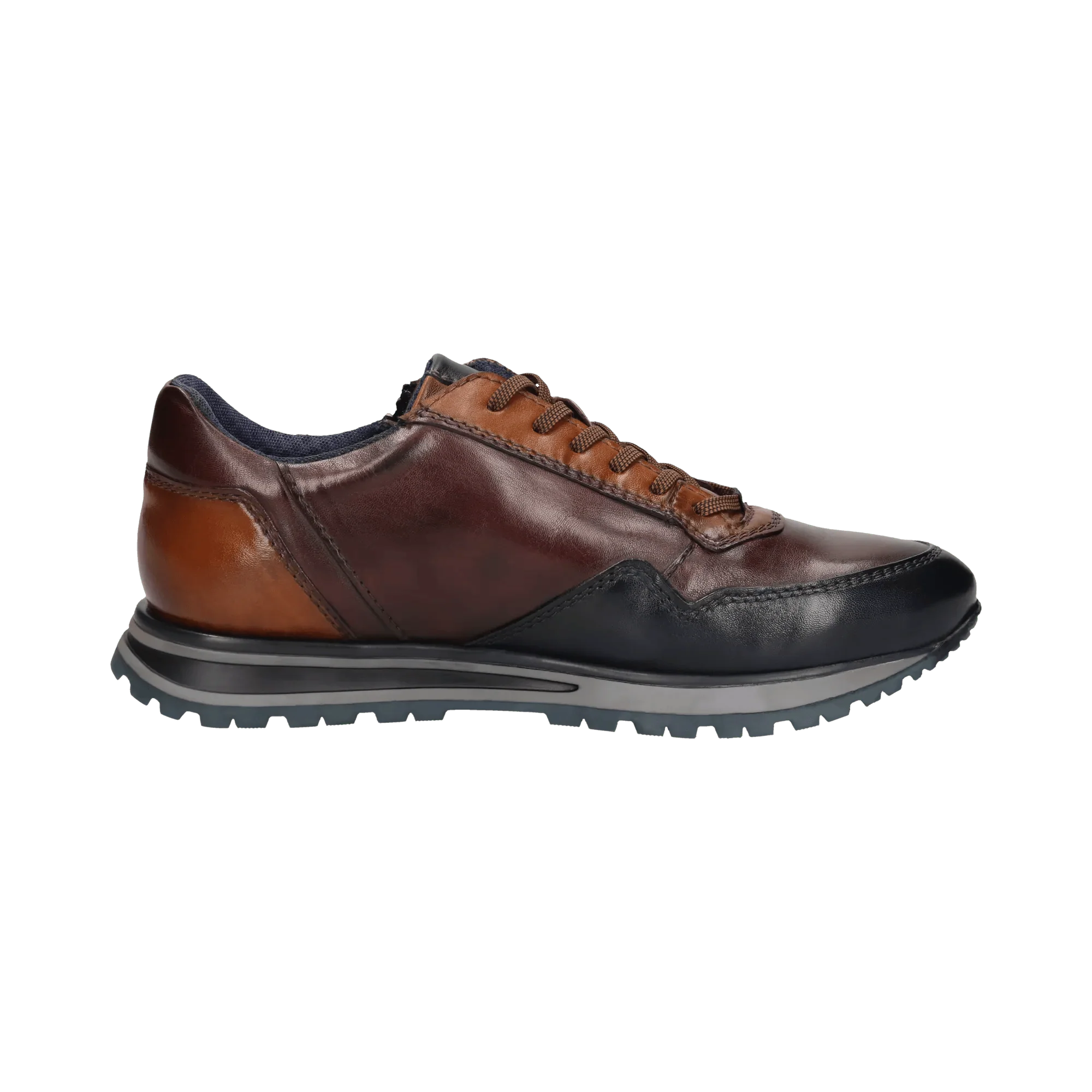 Leder Sneaker dunkelblau - Image 4