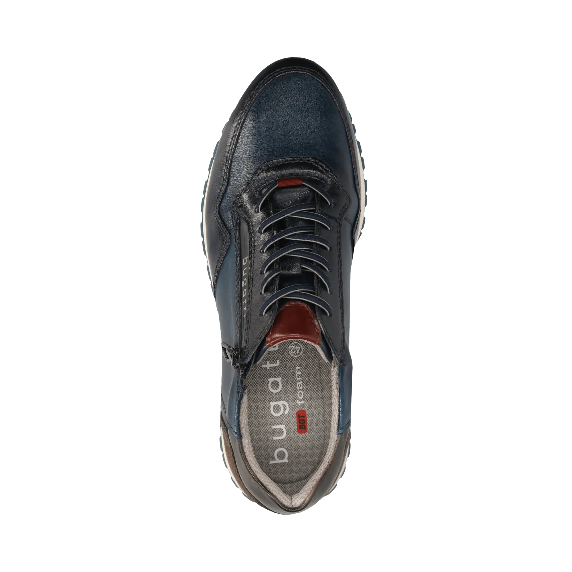 Leder Sneaker dunkelblau - Image 6