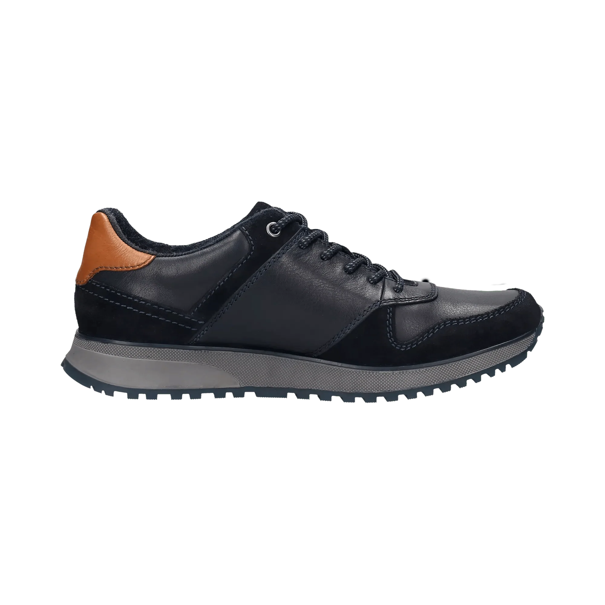 Leder Sneaker dunkelblau - Image 4