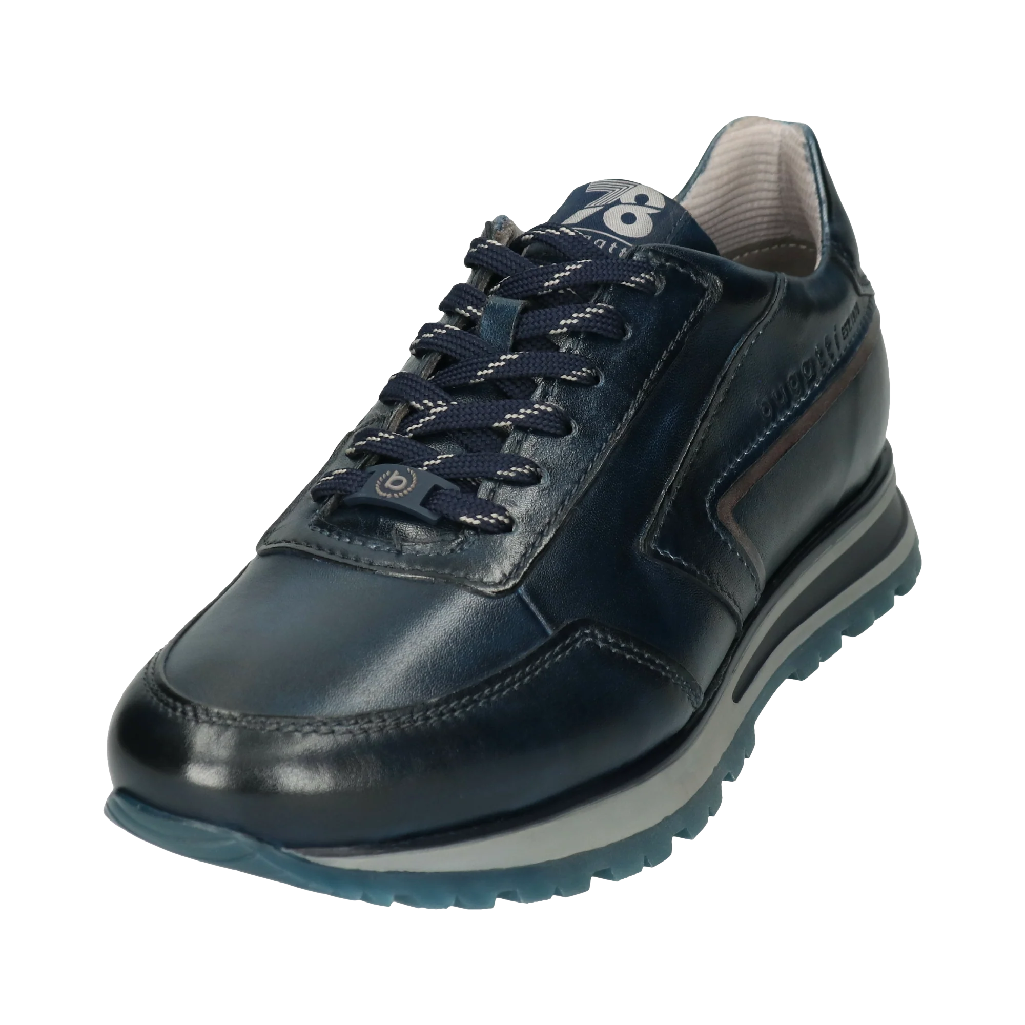 Leder Sneaker dunkelblau - Image 2