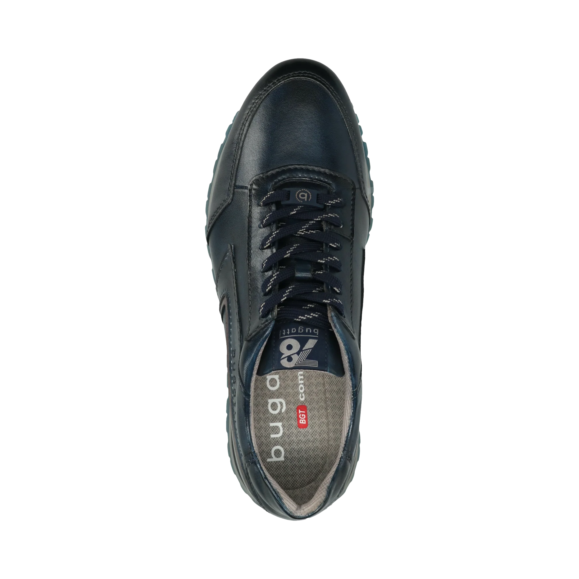Leder Sneaker dunkelblau - Image 6