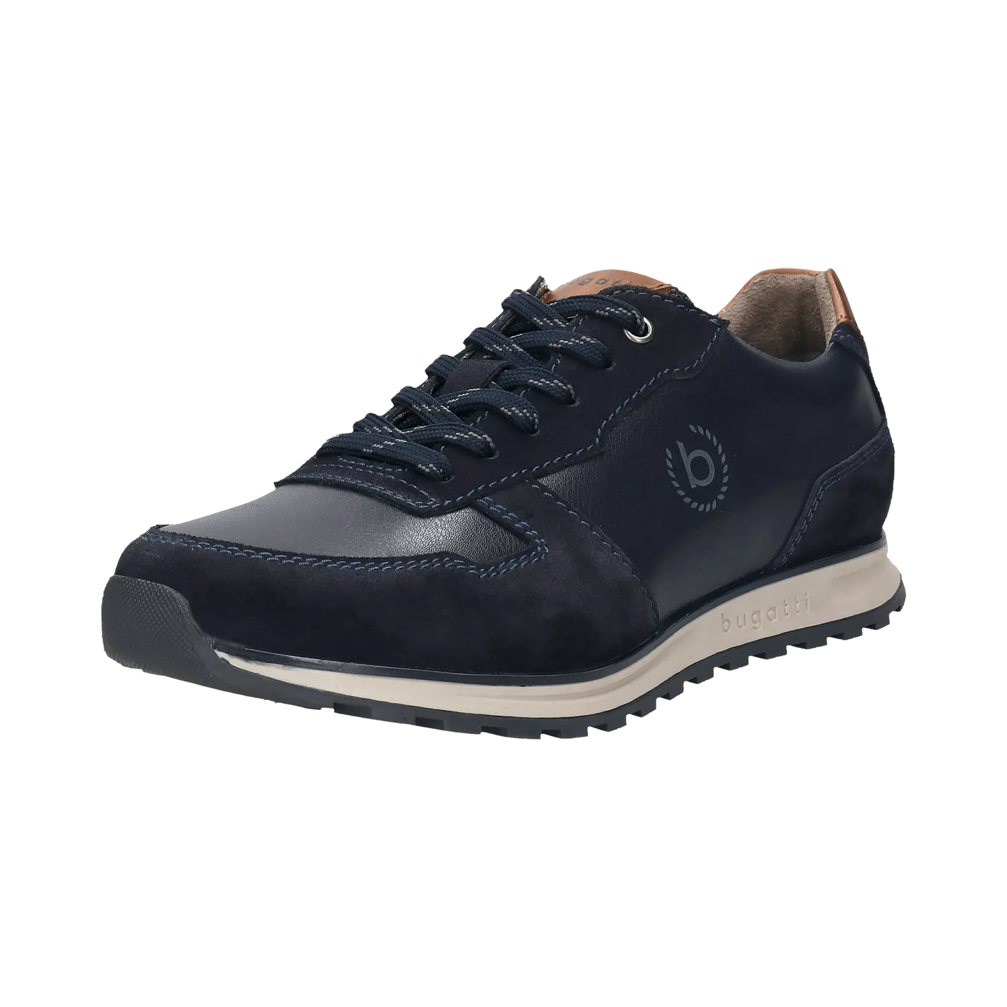 Leder Sneaker dunkelblau - Image 2