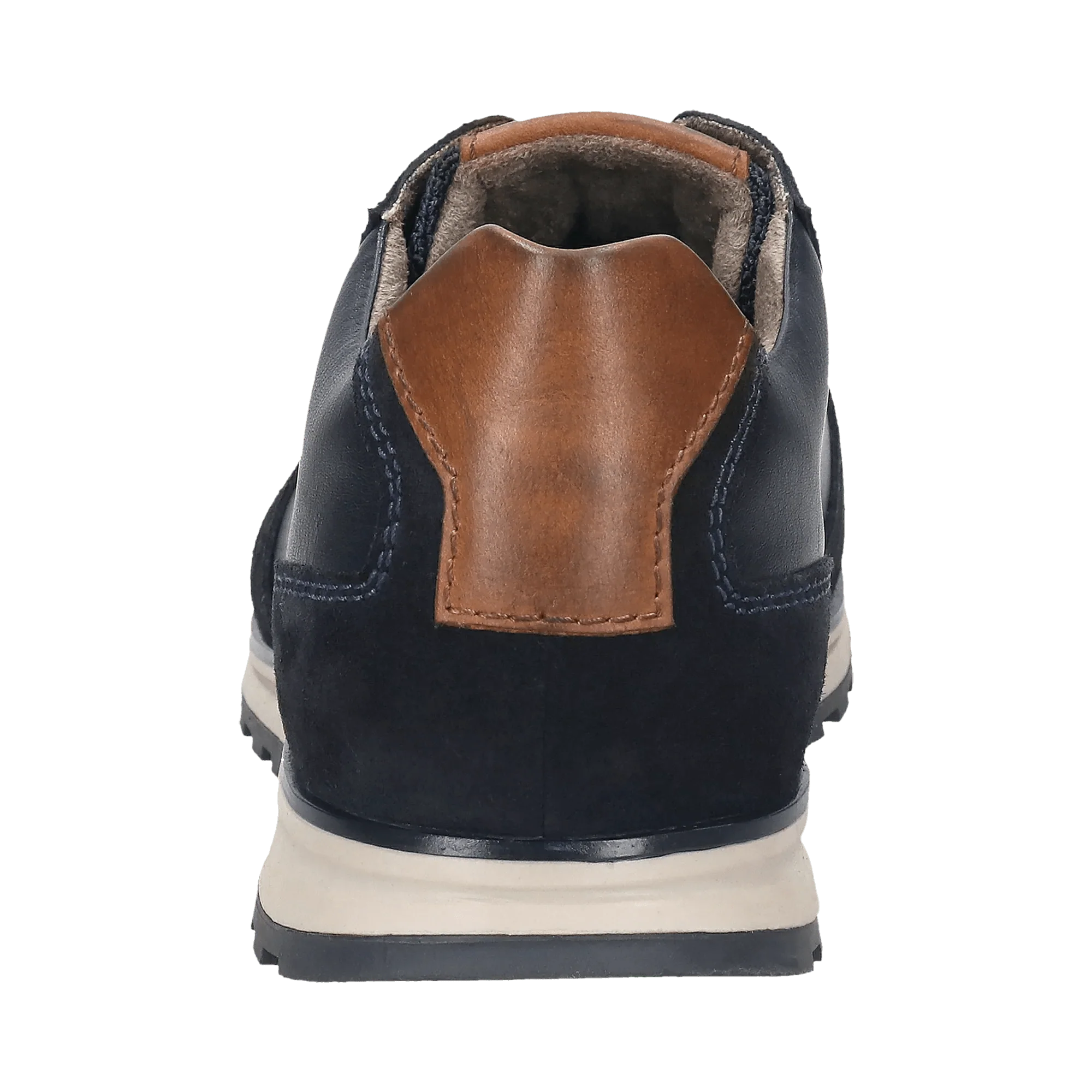 Leder Sneaker dunkelblau - Image 3