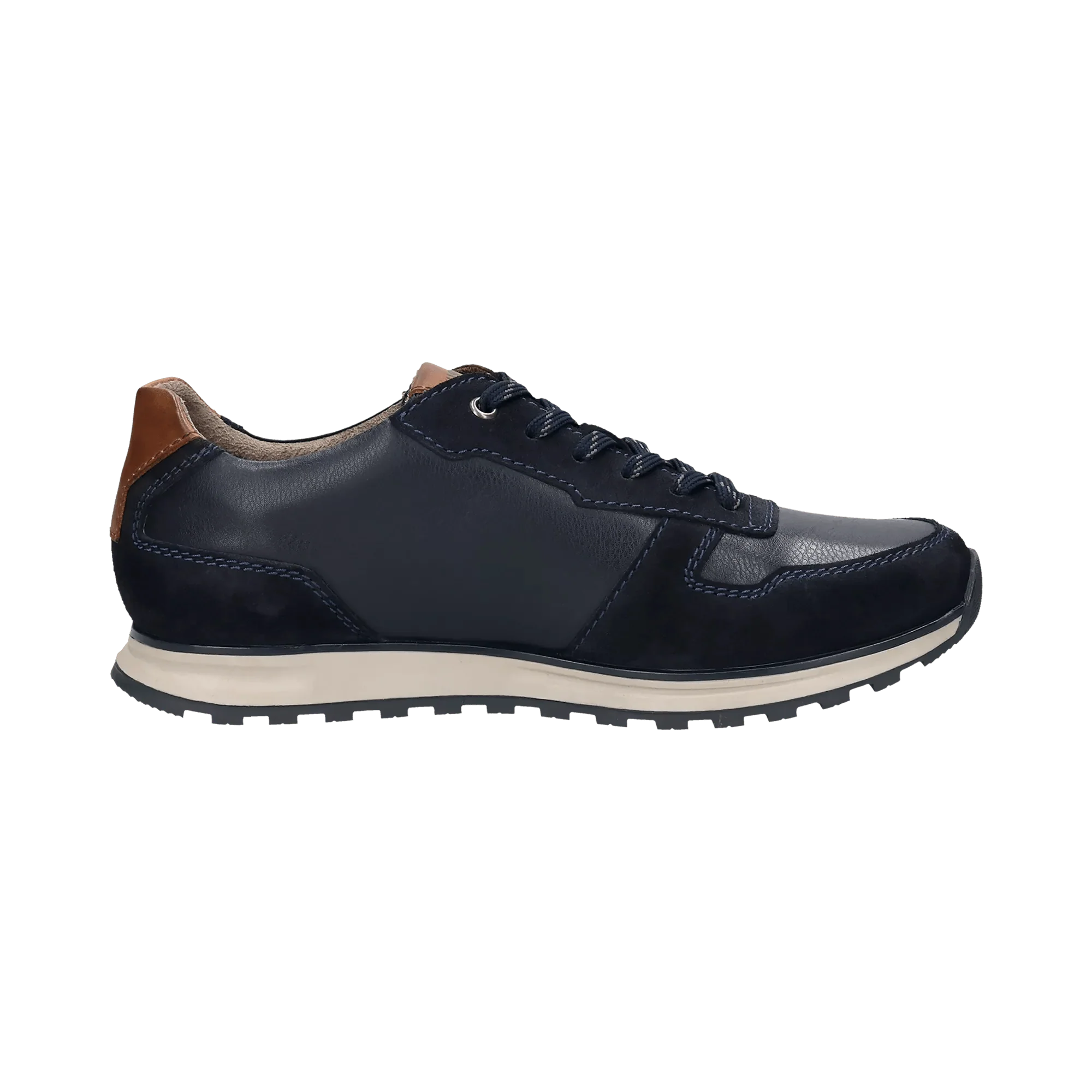 Leder Sneaker dunkelblau - Image 4