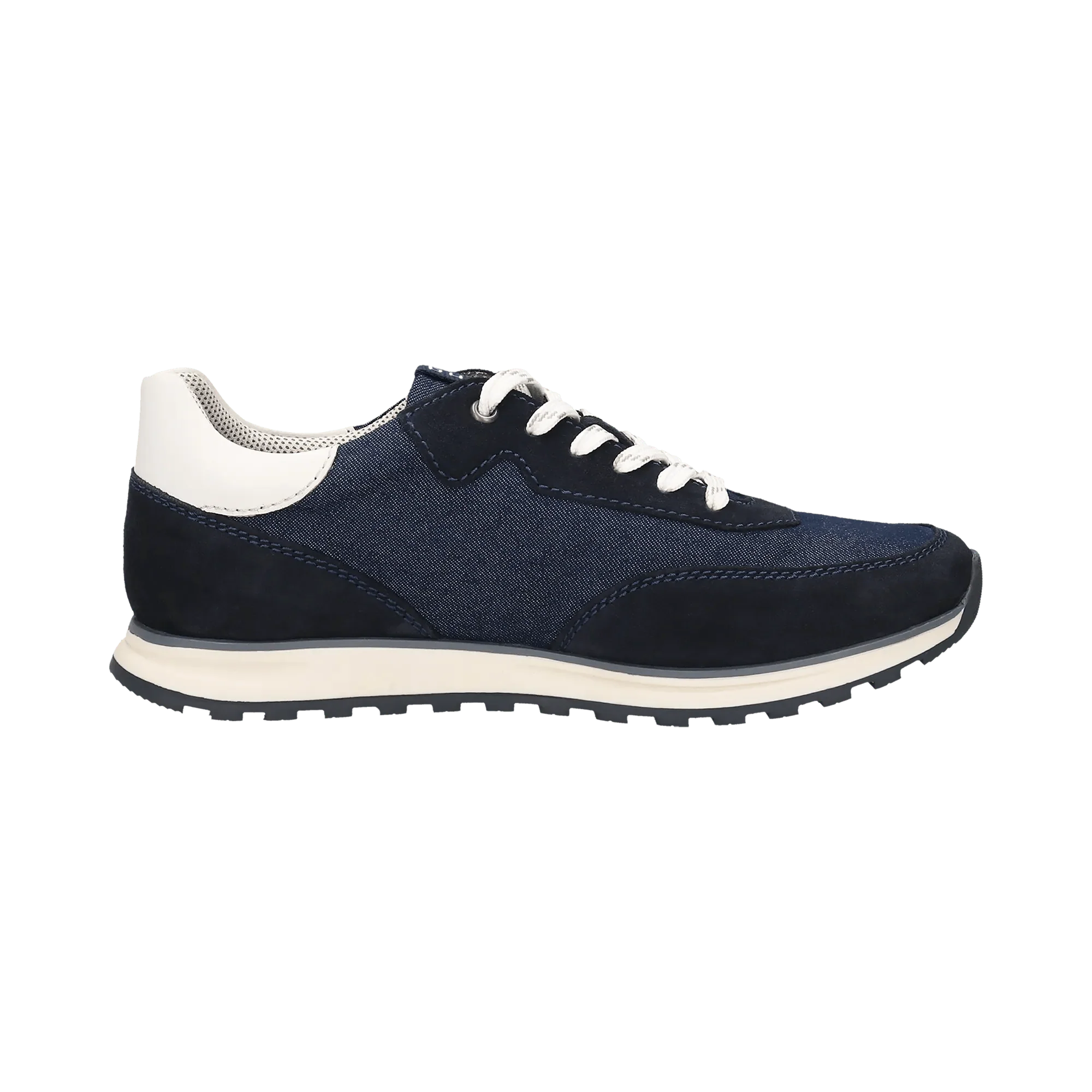 Leder Sneaker dunkelblau - Image 4