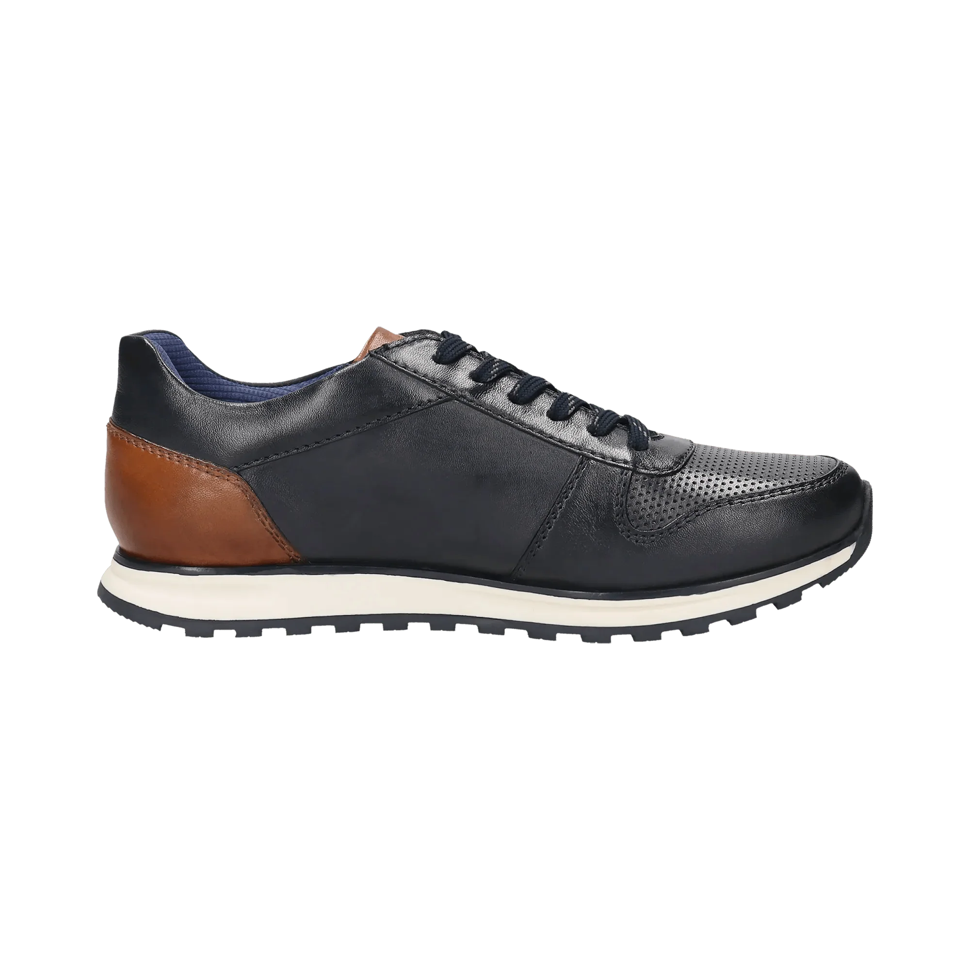 Leder Sneaker dunkelblau - Image 4