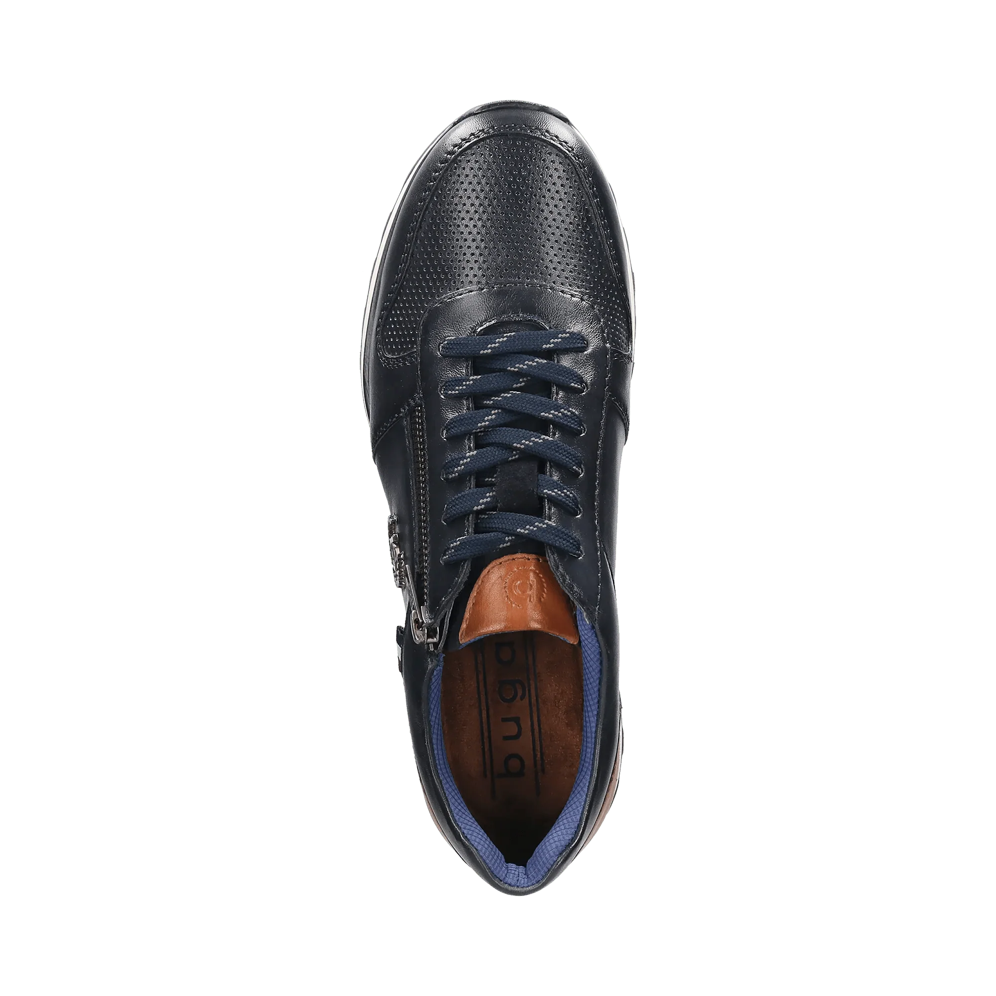 Leder Sneaker dunkelblau - Image 6