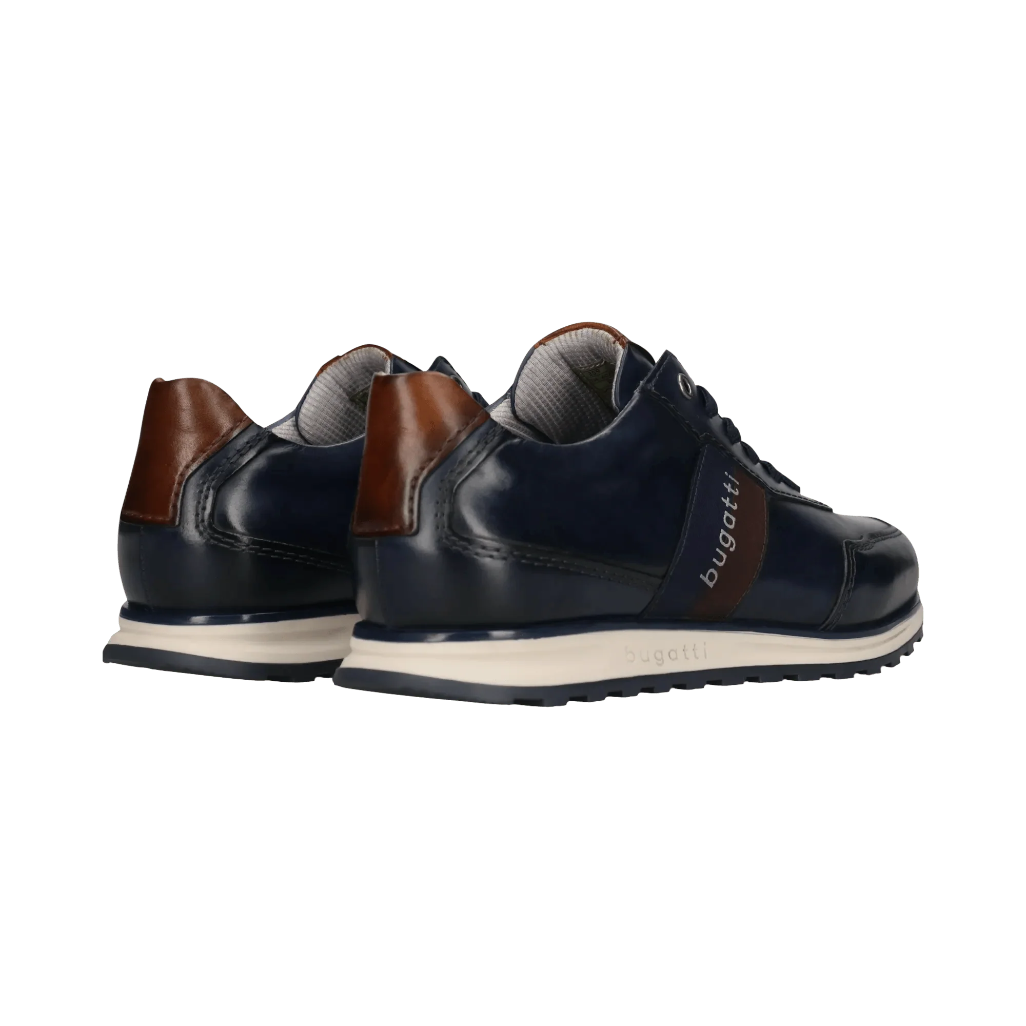 Leder Sneaker dunkelblau - Image 3