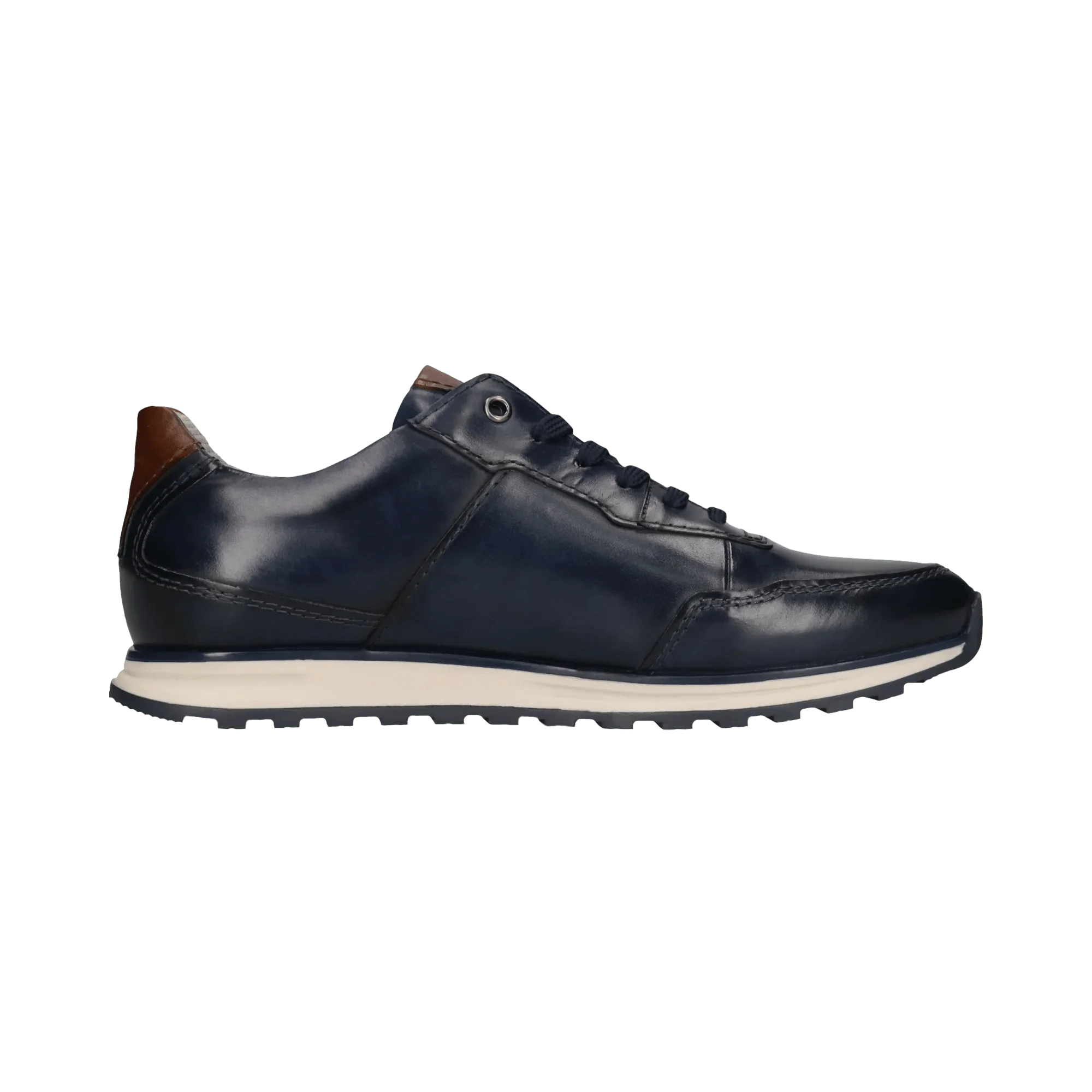 Leder Sneaker dunkelblau - Image 4