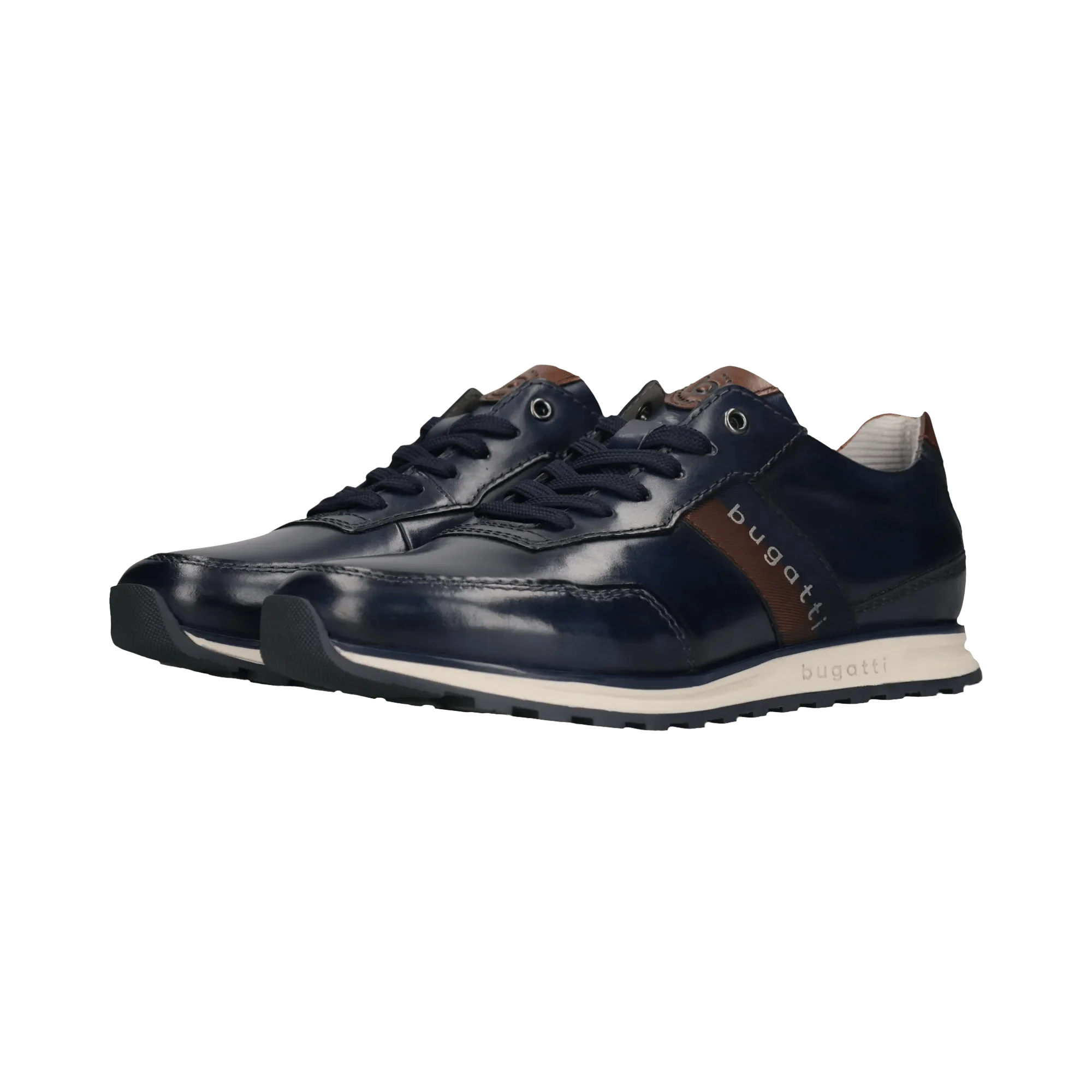 Leder Sneaker dunkelblau - Image 5